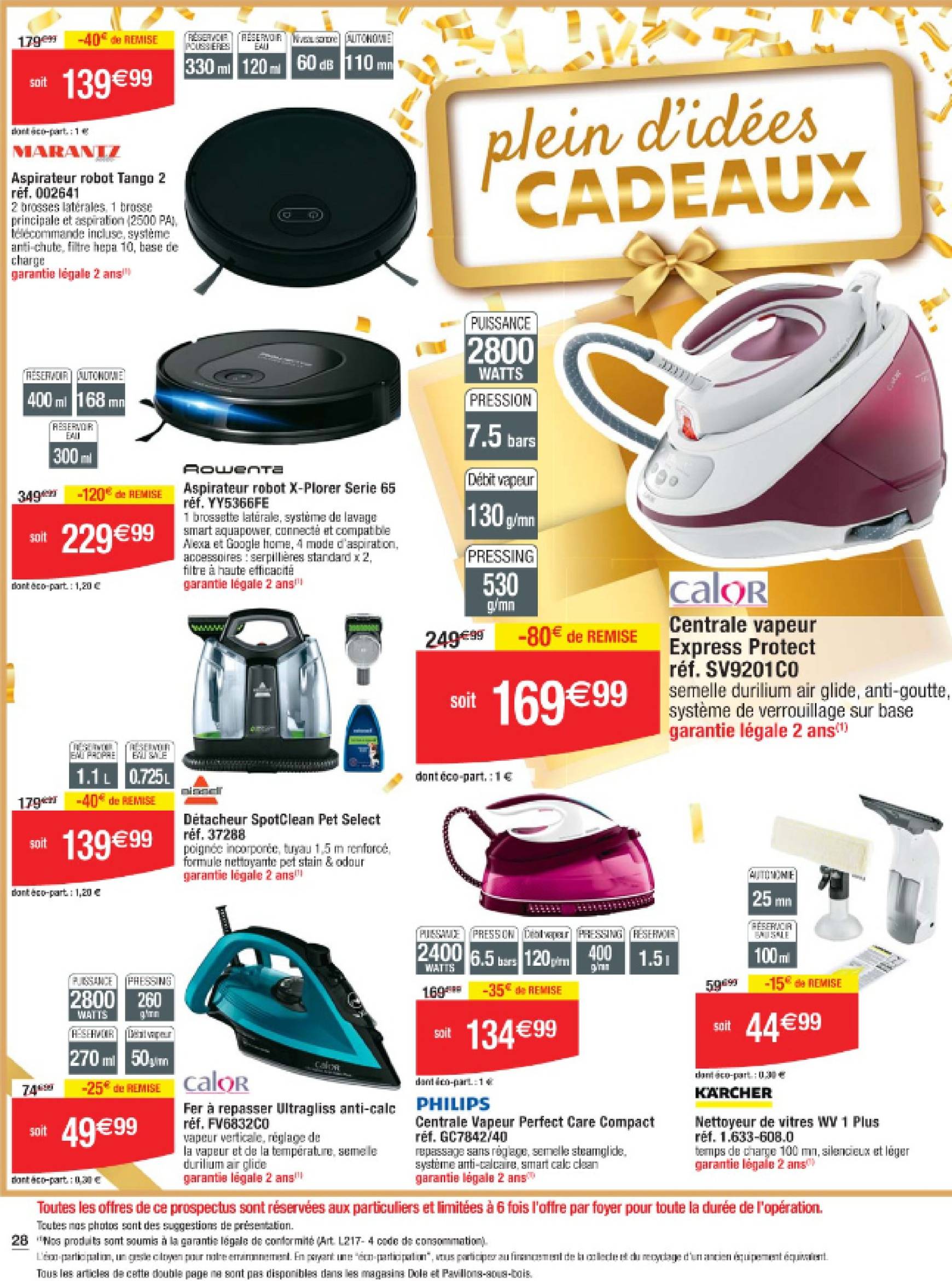 Catalogue Cora - Plein d'idées cadeaux valable dès 05.11. - 31.12. 28