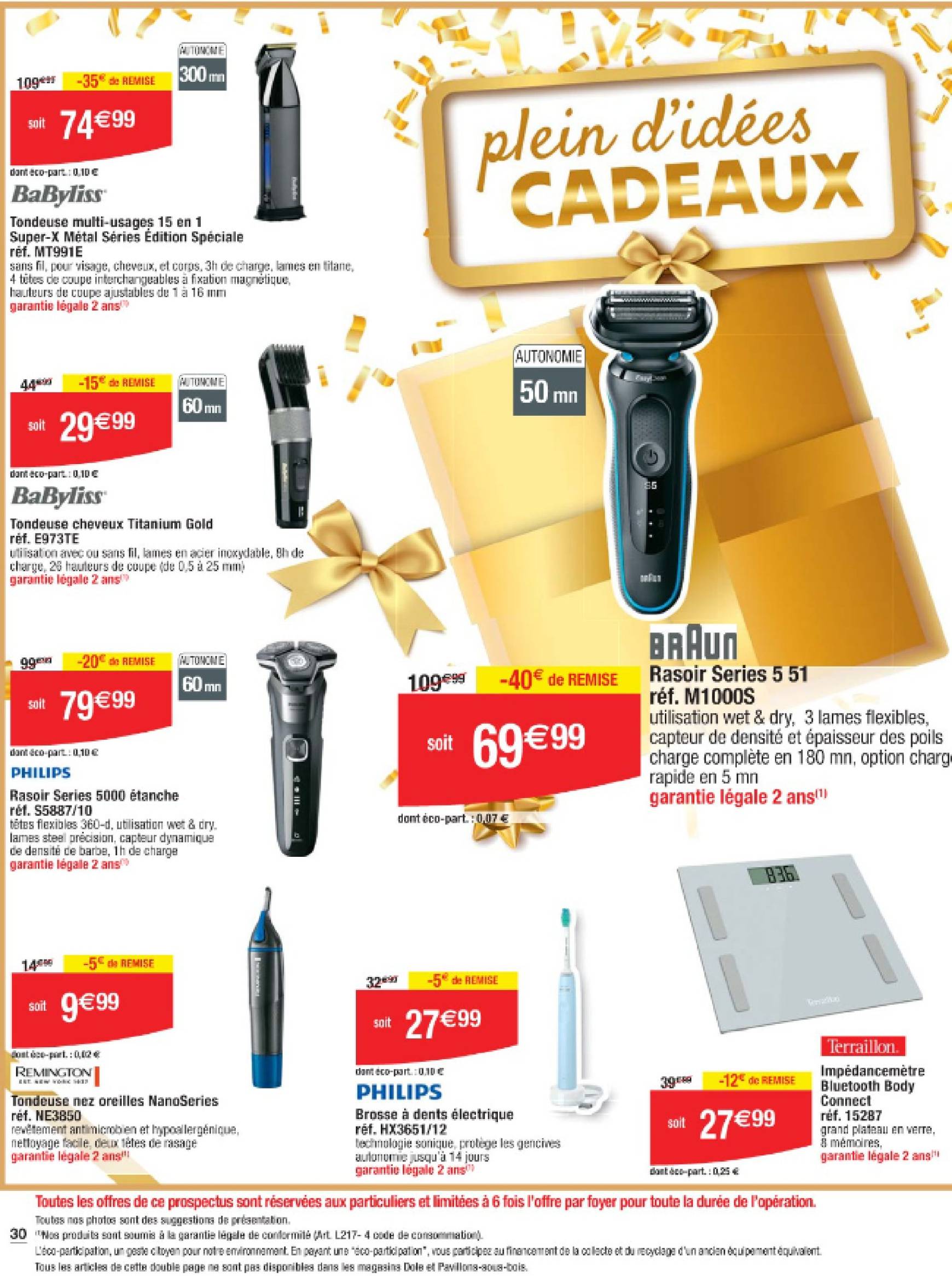 Catalogue Cora - Plein d'idées cadeaux valable dès 05.11. - 31.12. 30