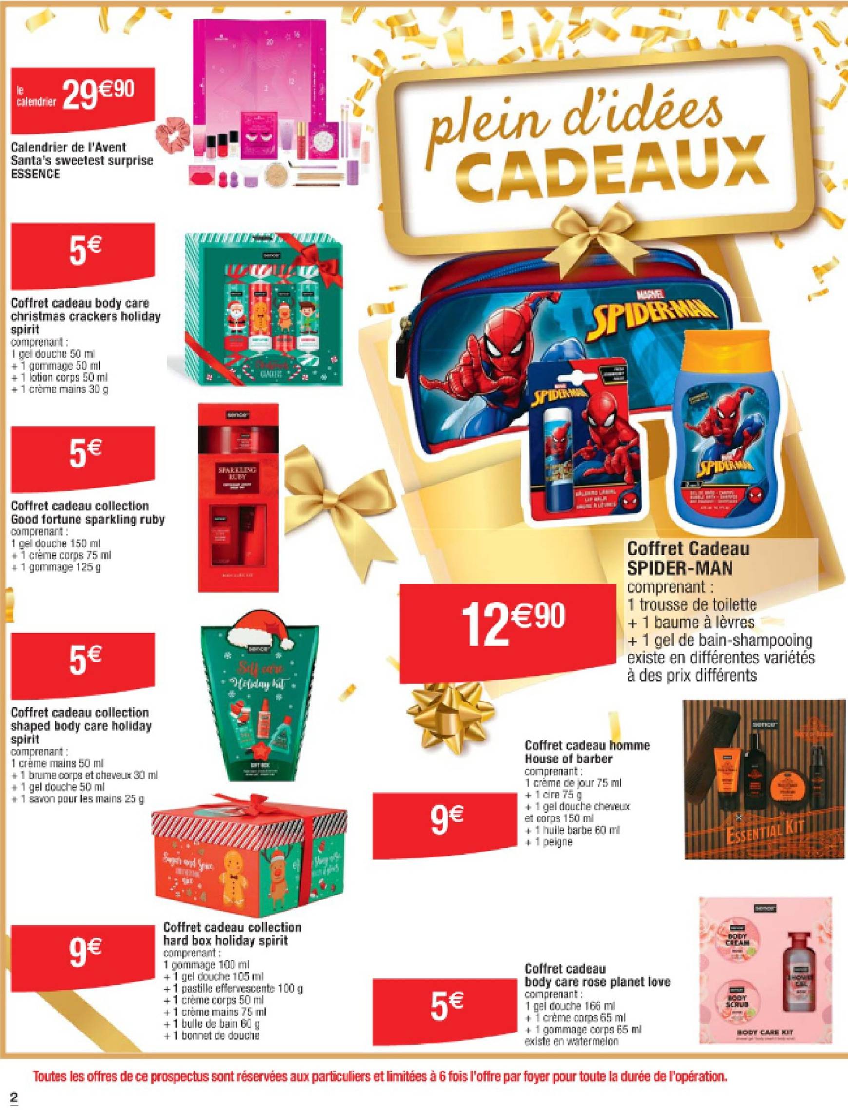 Catalogue Cora - Plein d'idées cadeaux valable dès 05.11. - 31.12. 2