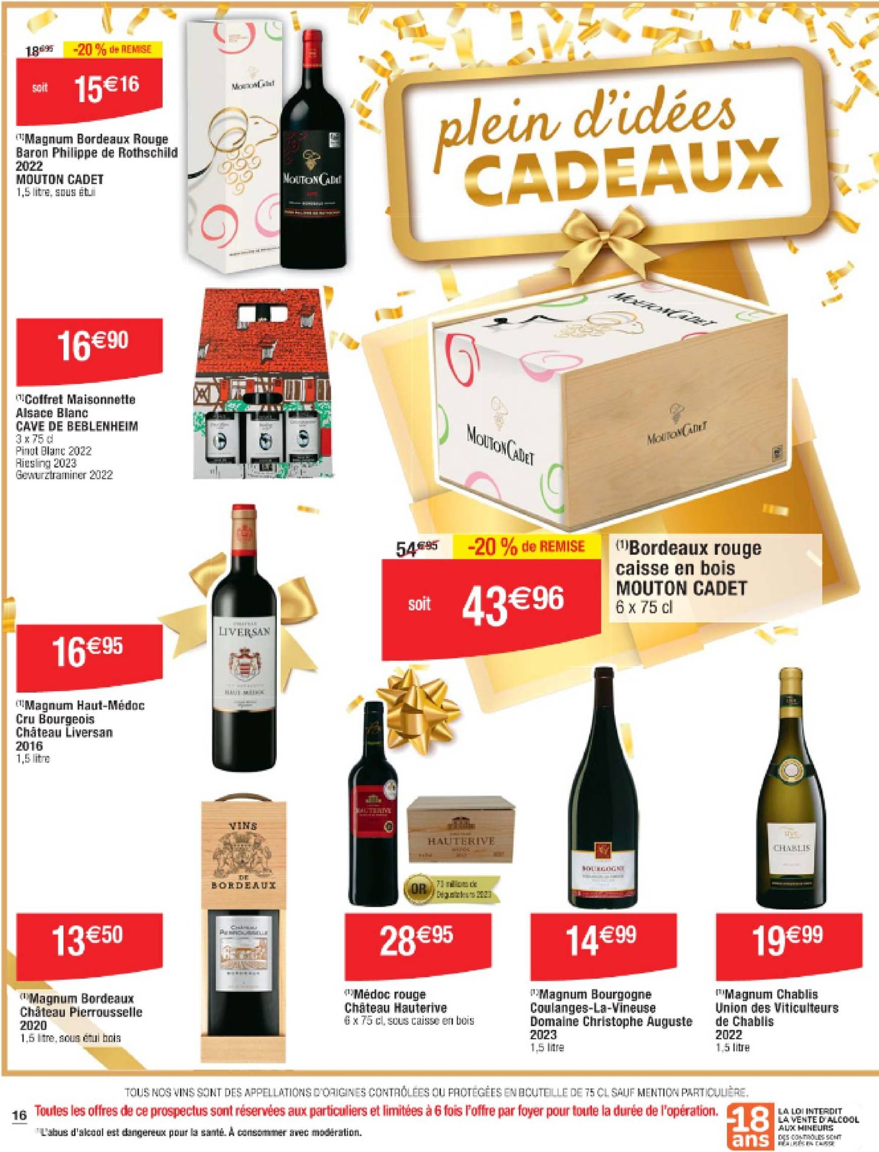 Catalogue Cora - Plein d'idées cadeaux valable dès 05.11. - 31.12. 16