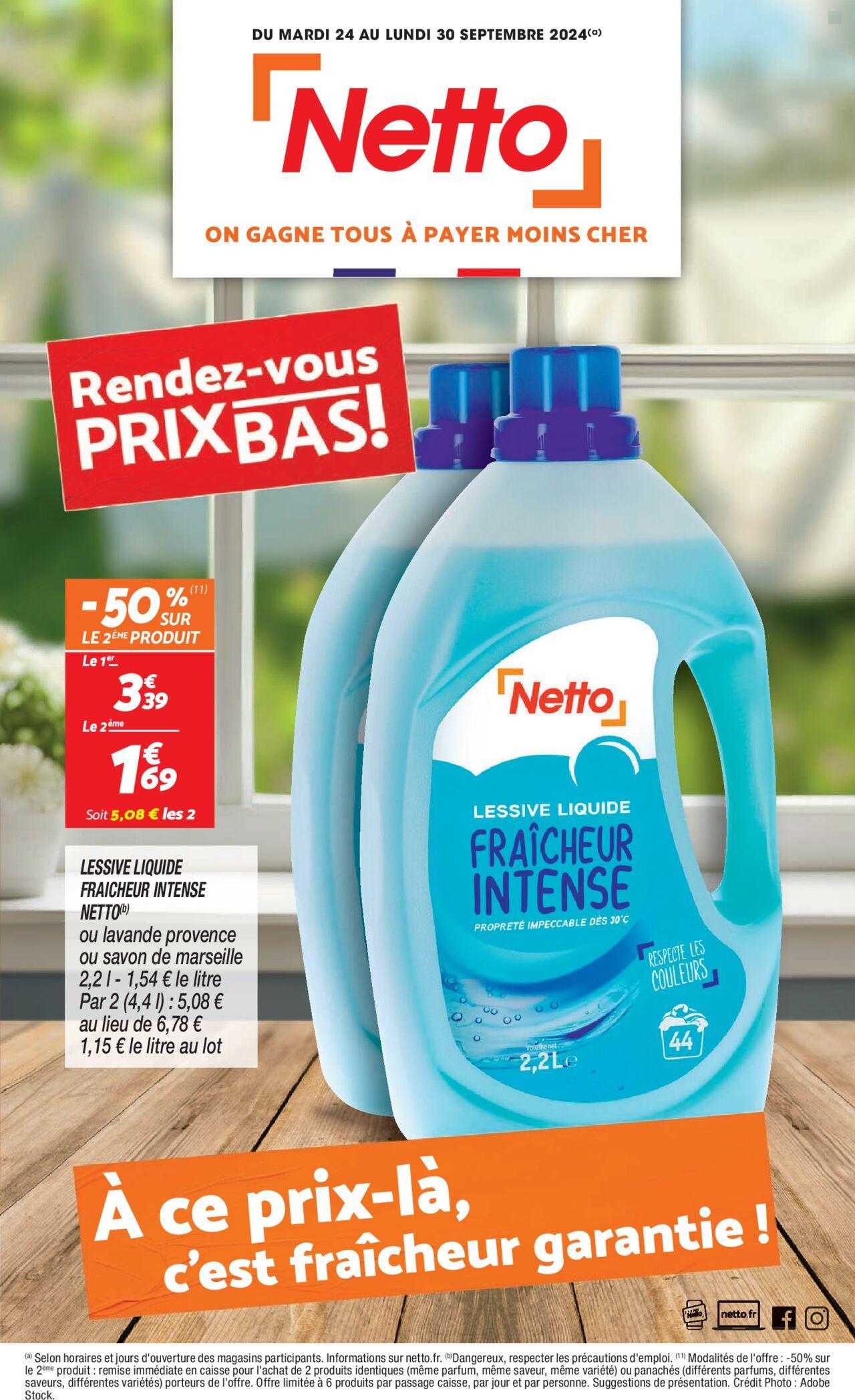 Netto catalogue à partir du 24/09/2024 - 30/09/2024