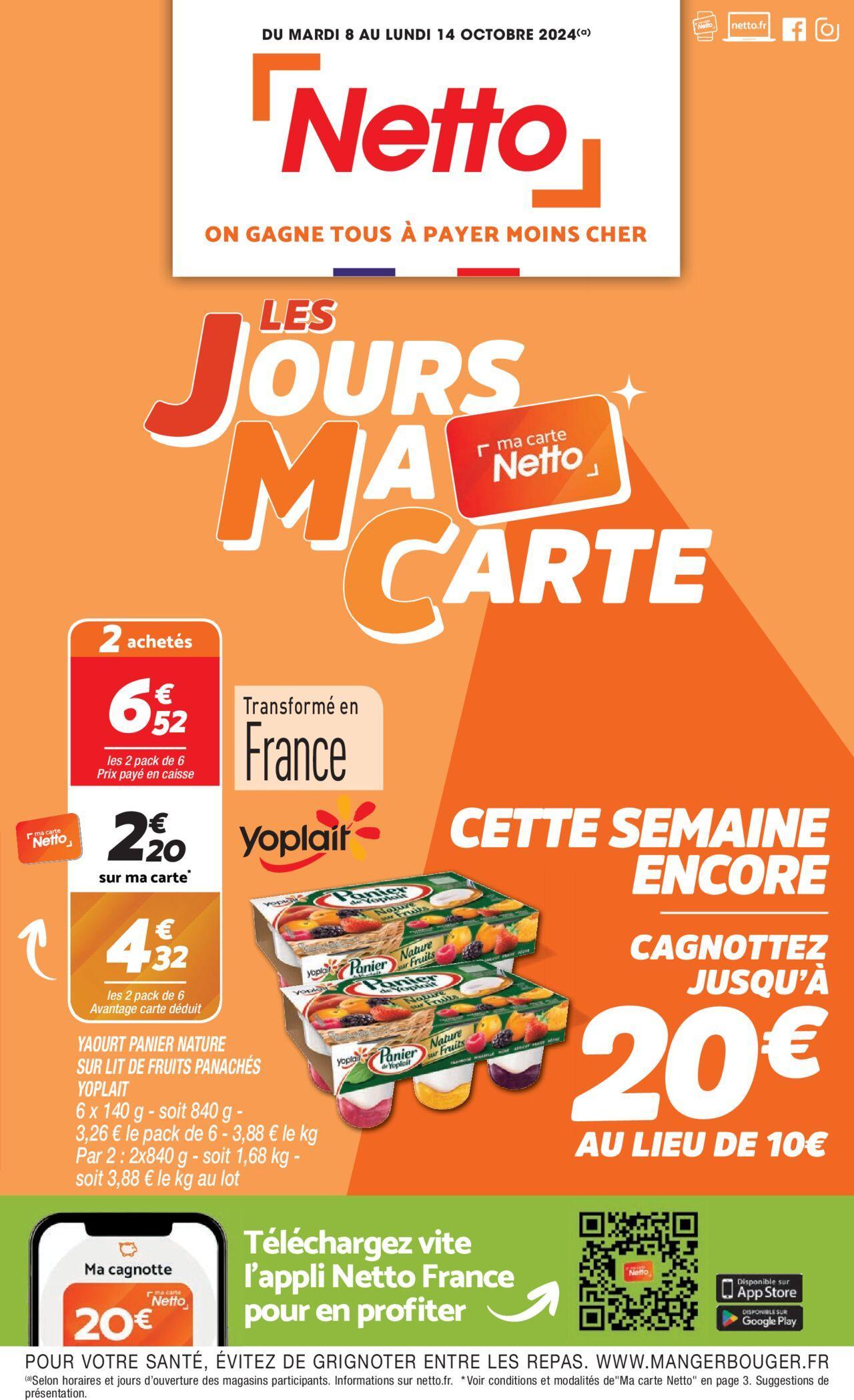 Netto catalogue à partir du 08/10/2024 - 14/10/2024