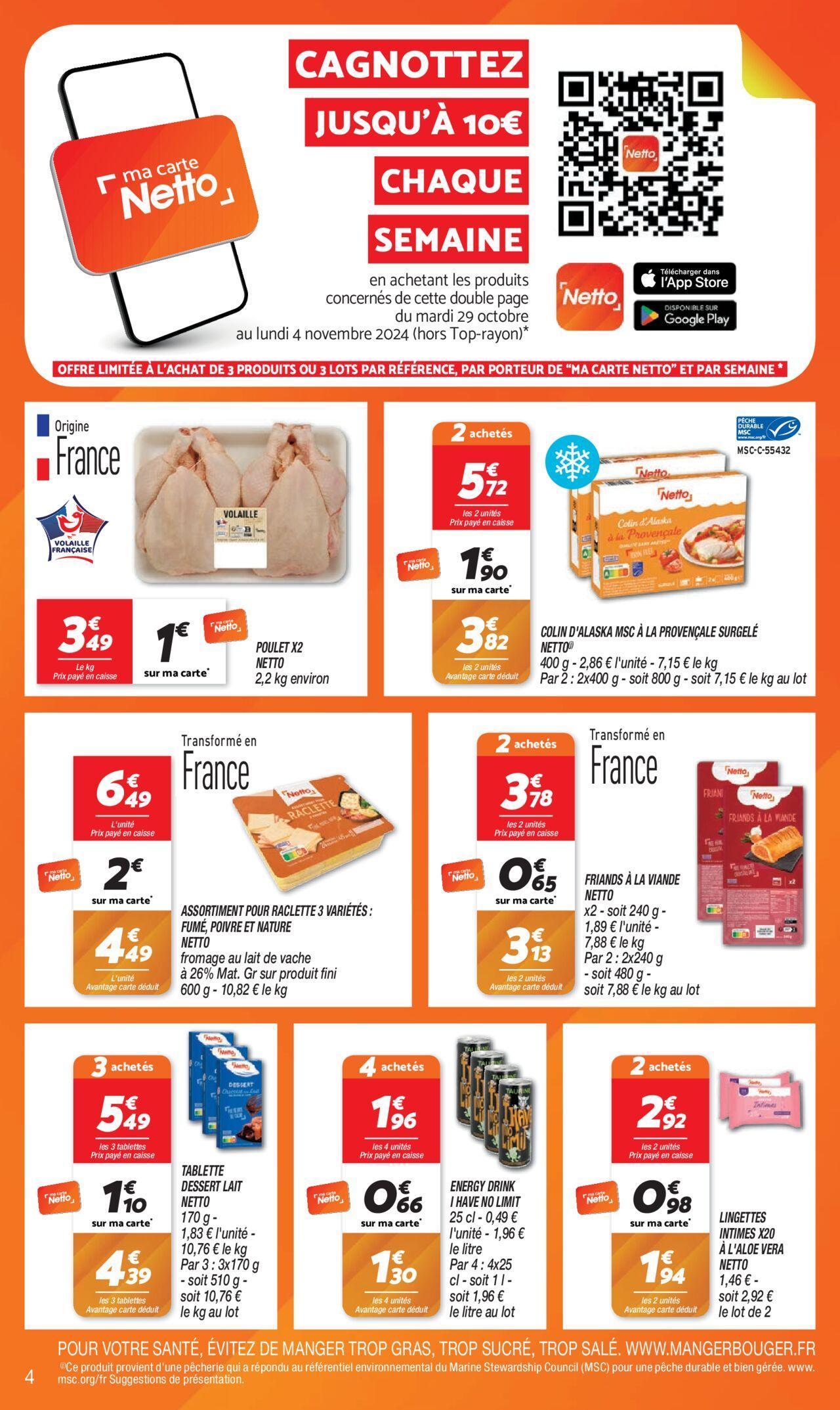 Netto catalogue à partir du 29/10/2024 - 04/11/2024 4