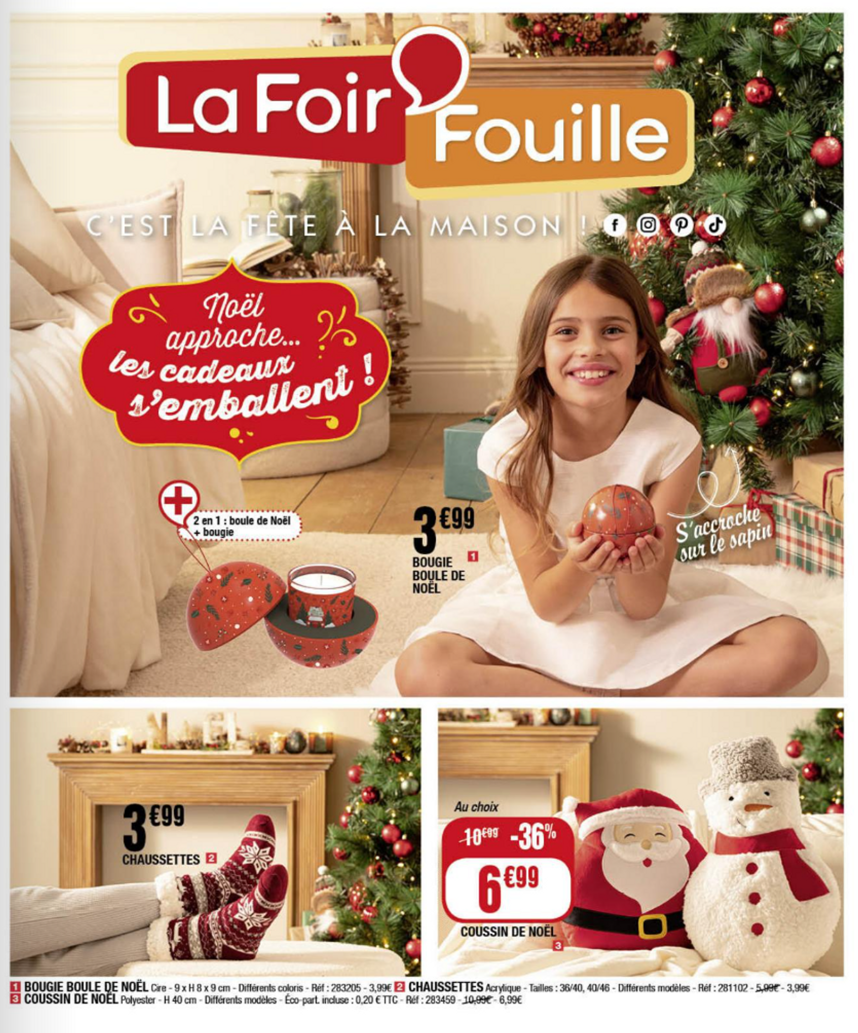 Catalogue La Foir'Fouille - Cadeaux de Noël valable dès 19.11. - 02.12.