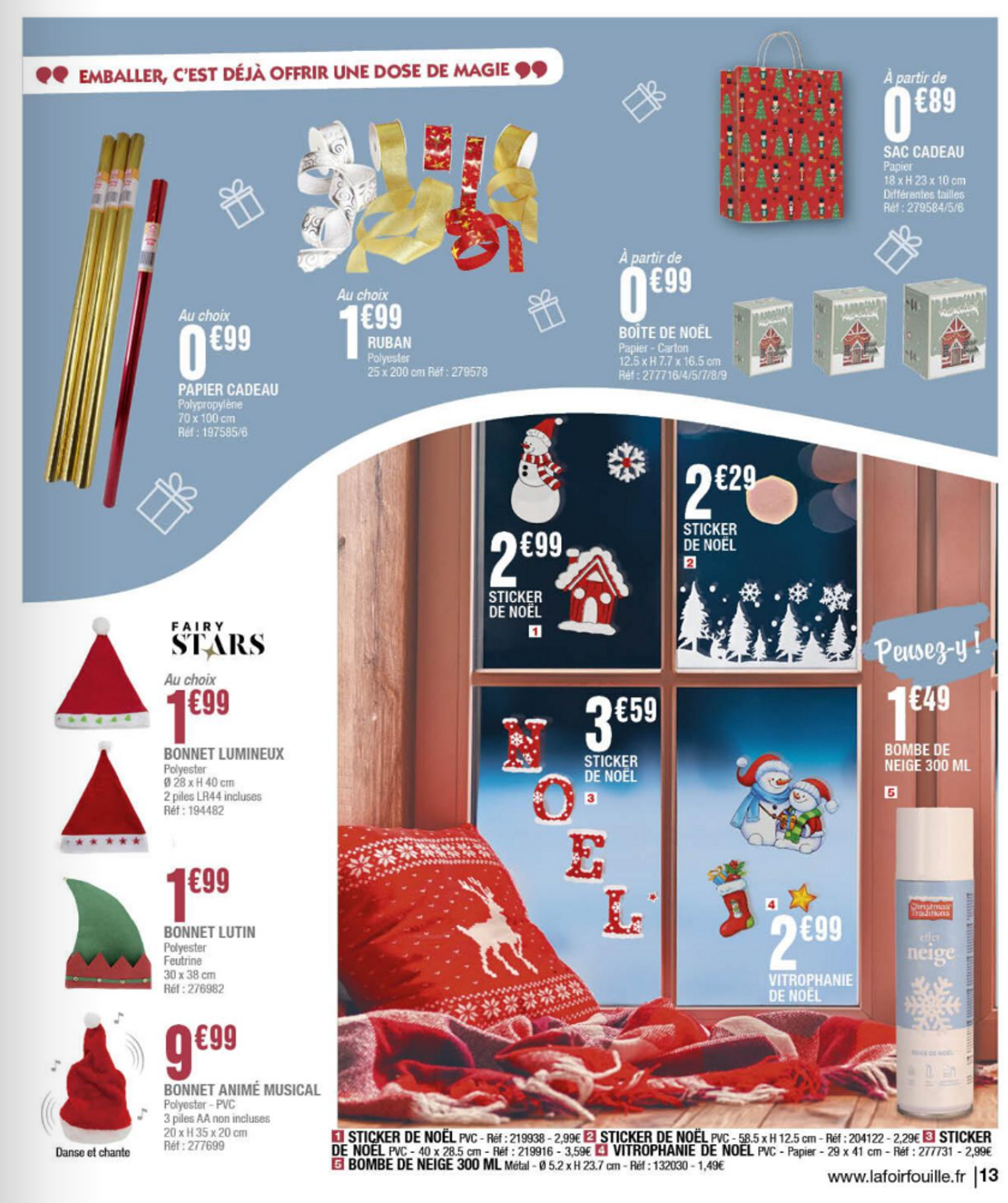 Catalogue La Foir'Fouille - Cadeaux de Noël valable dès 19.11. - 02.12. 13