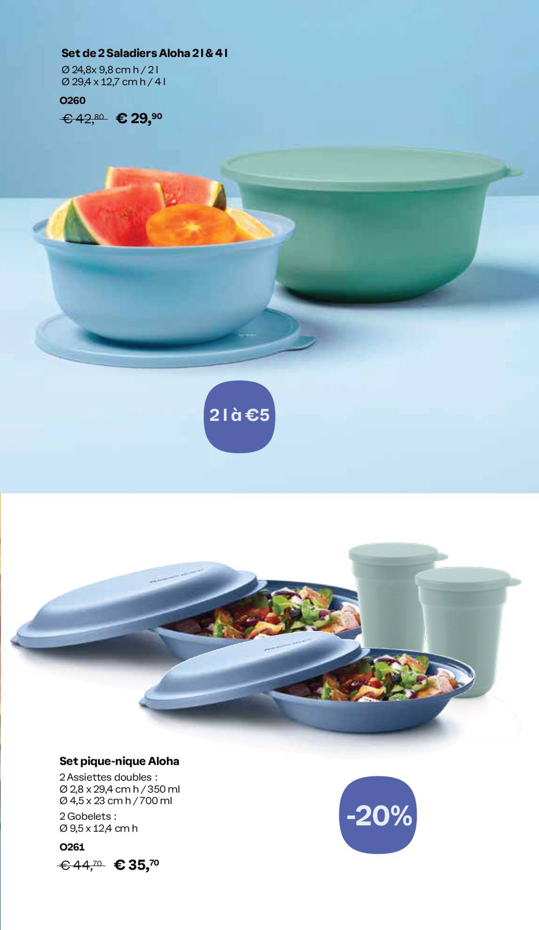 Catalogue Tupperware valable dès 05.08. - 01.09. 9