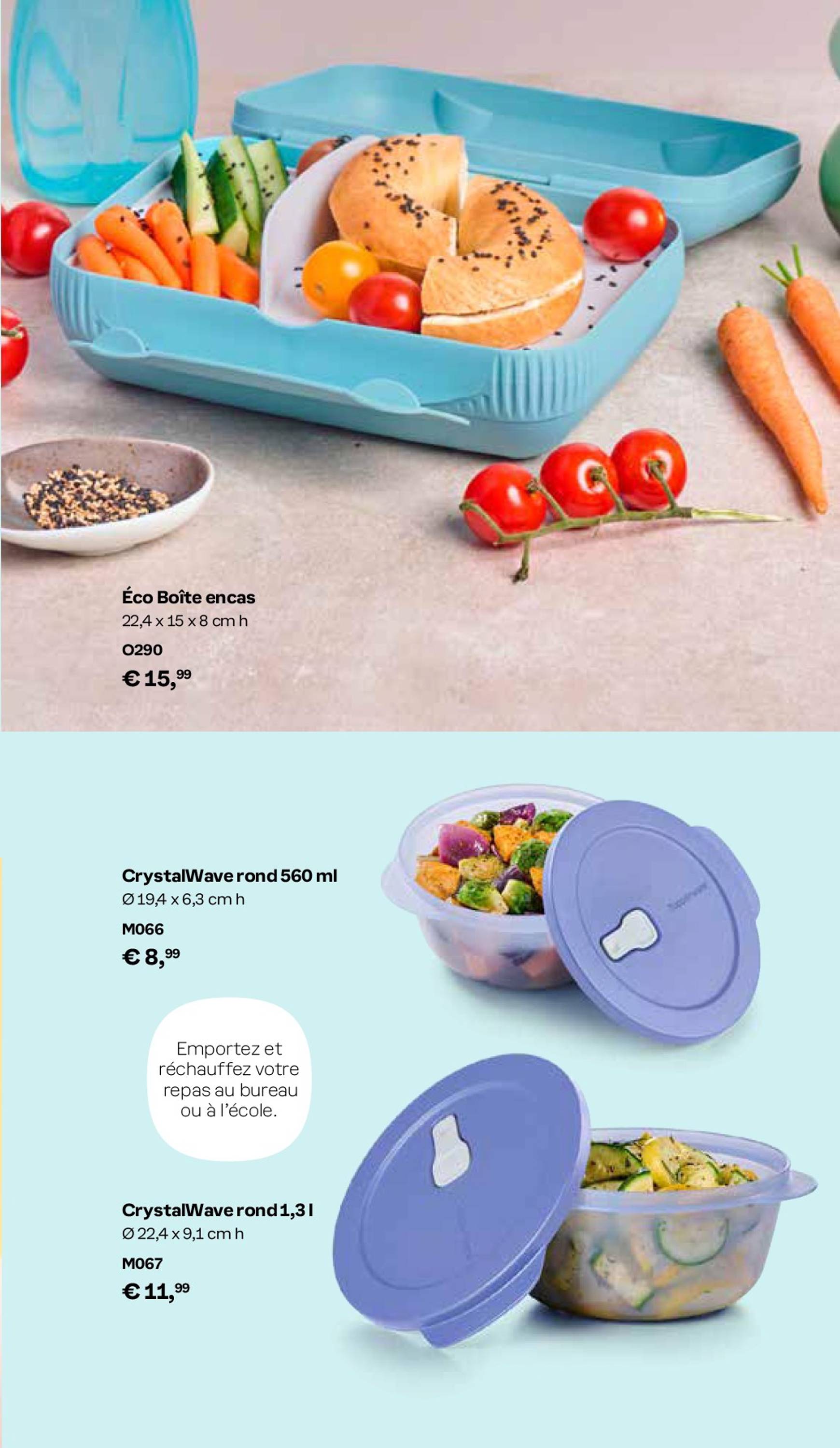 Catalogue Tupperware valable dès 05.08. - 01.09. 15