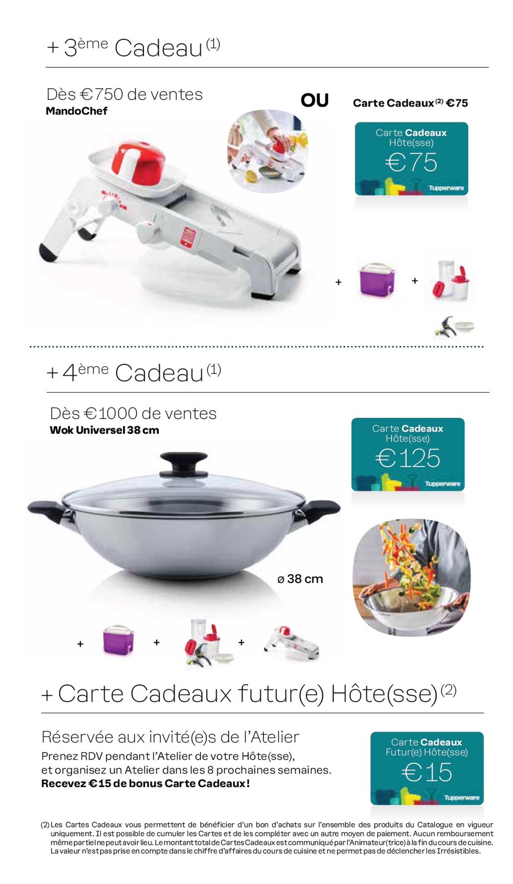 Catalogue Tupperware valable dès 05.08. - 01.09. 3