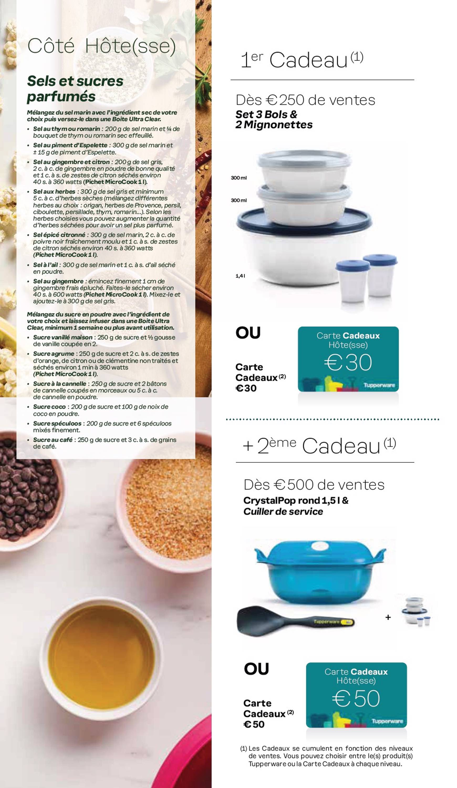 Catalogue Tupperware valable dès 02.09. - 29.09. 2