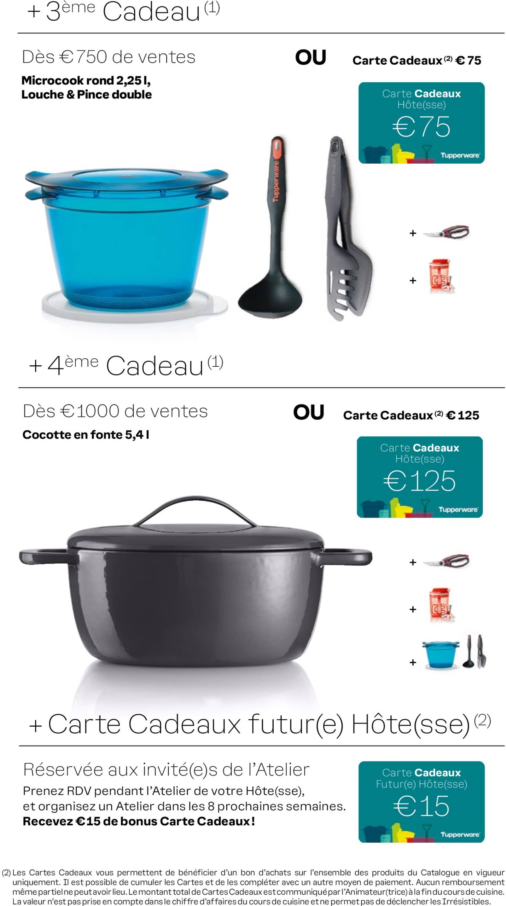 Catalogue Tupperware valable dès 04.11. - 01.12. 3