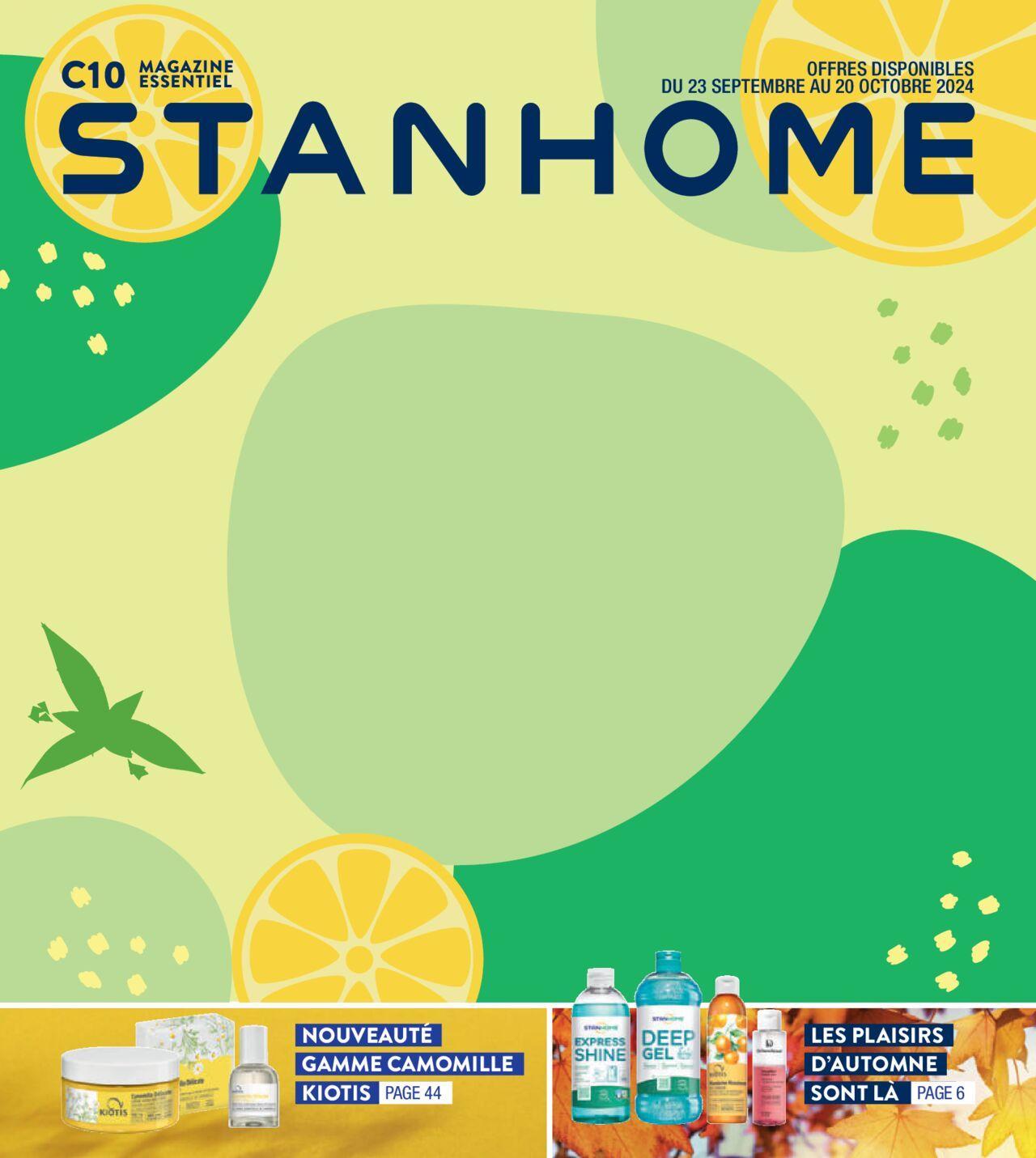 Stanhome catalogue à partir du 23/09/2024 - 20/10/2024