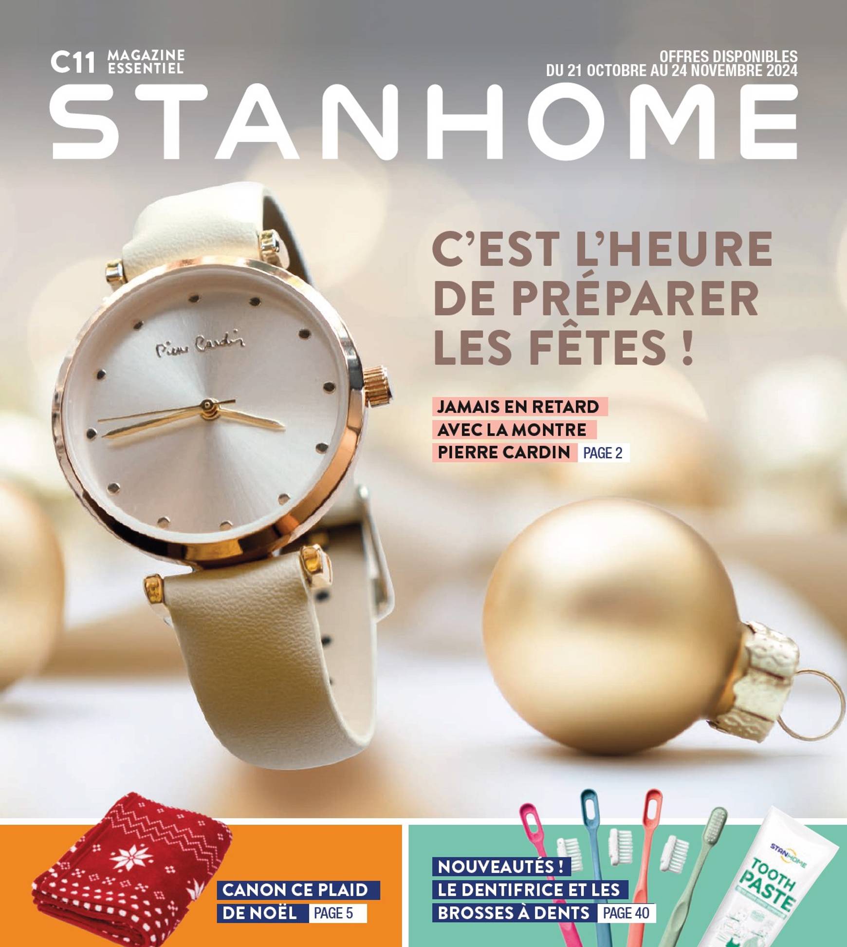 Catalogue Stanhome valable dès 21.10. - 24.11.