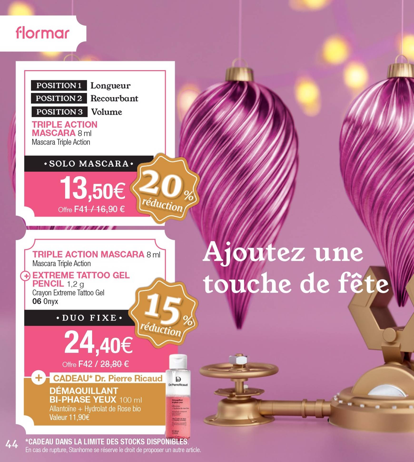 Catalogue Stanhome valable dès 21.10. - 22.12. 44