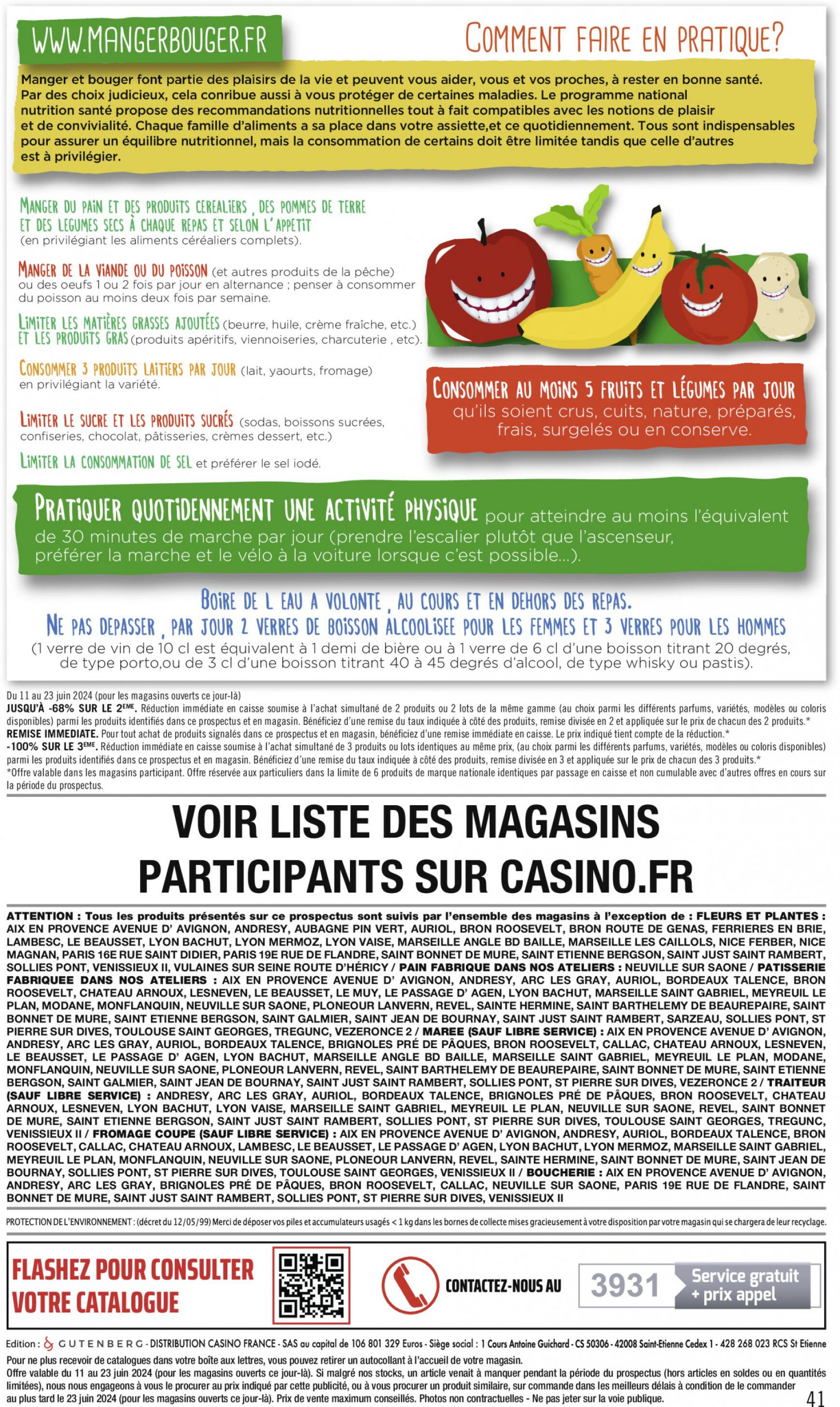 Prospectus Casino Supermarché actuel 11.06. - 23.06. 41