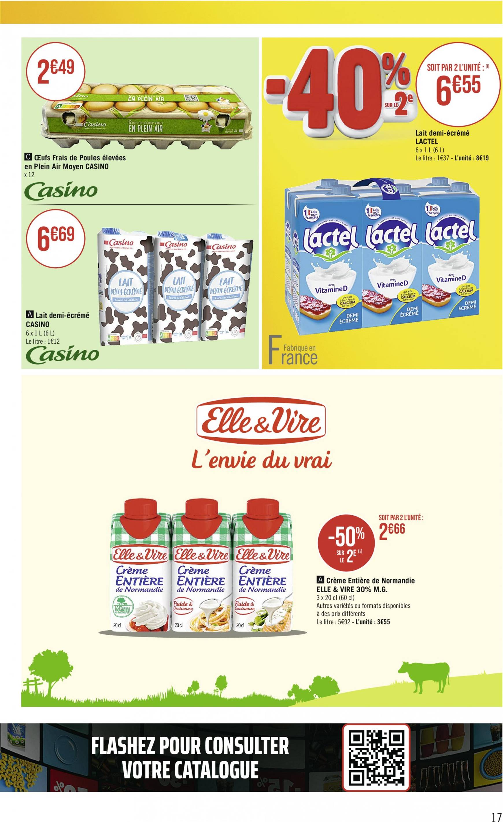 Catalogue Casino Supermarché valable dès 27.08. - 08.09. 17