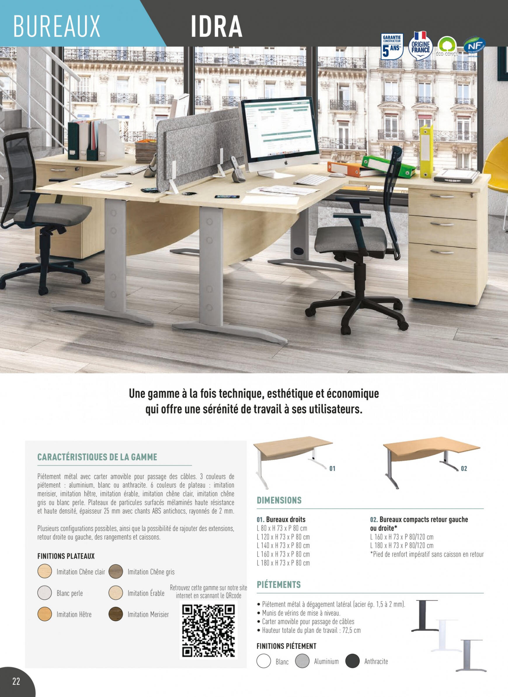 Burreau Vallée - Mobilier de bureau 22