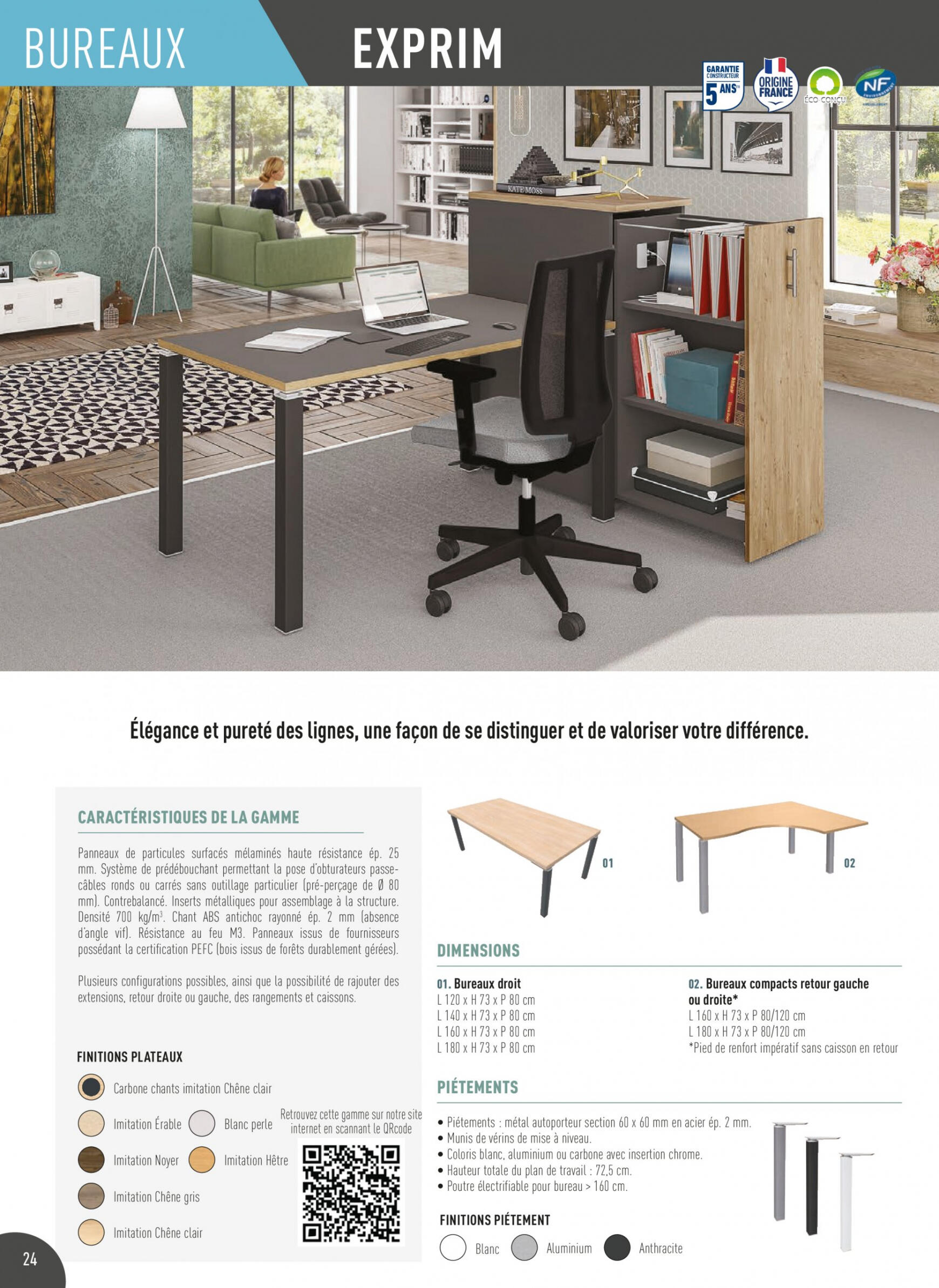 Burreau Vallée - Mobilier de bureau 24