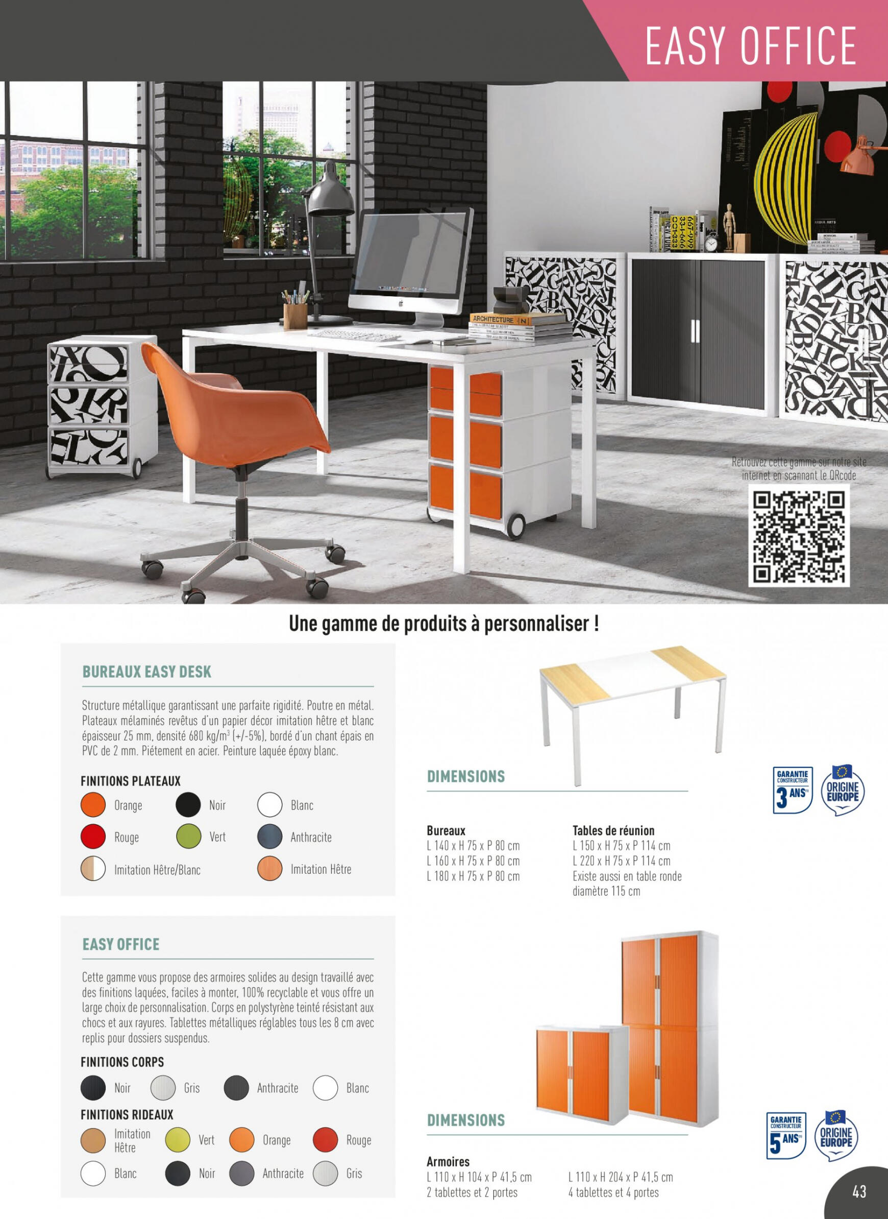 Burreau Vallée - Mobilier de bureau 43