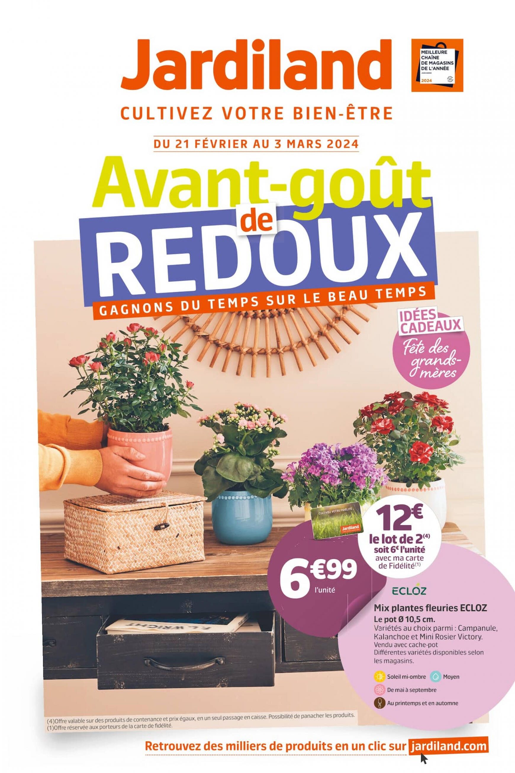 Jardiland - Avant-goût de redoux valable à partir de 21.02.2024