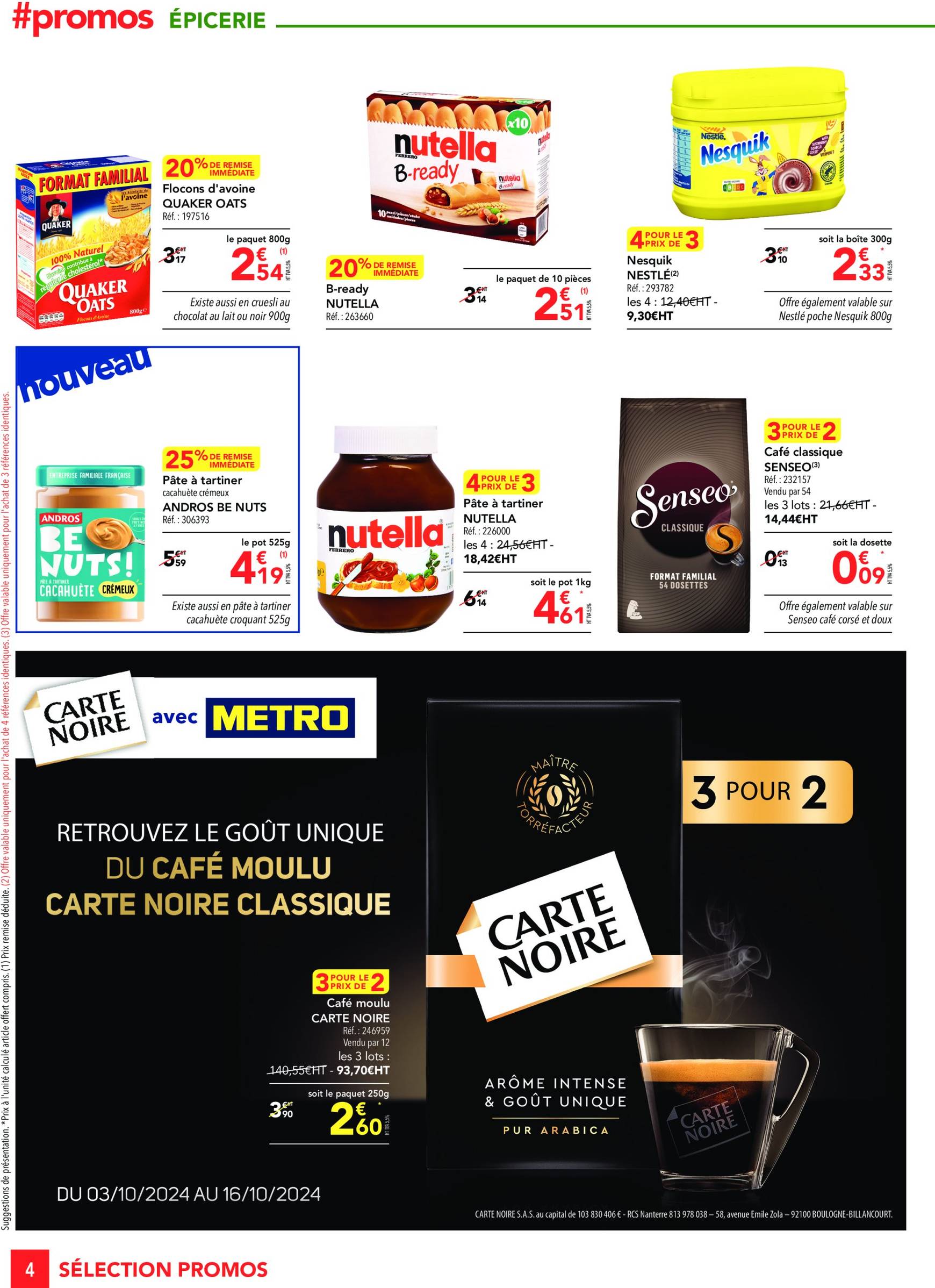 Catalogue Metro - Sélection Promo Ravendeurs valable dès 03.10. - 16.10. 4