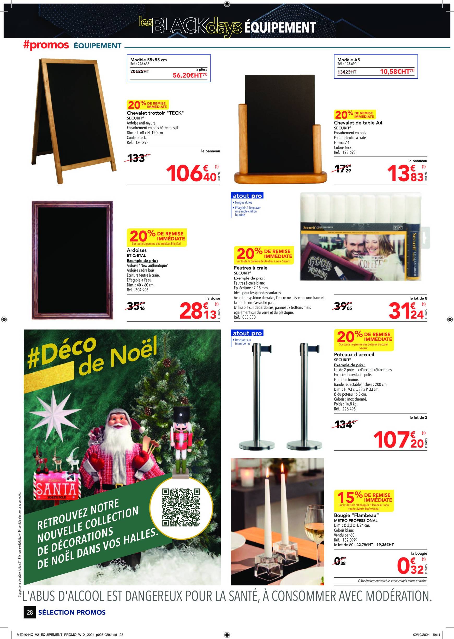 Catalogue Metro - Sélection Promos Equipement valable dès 31.10. - 30.11. 28