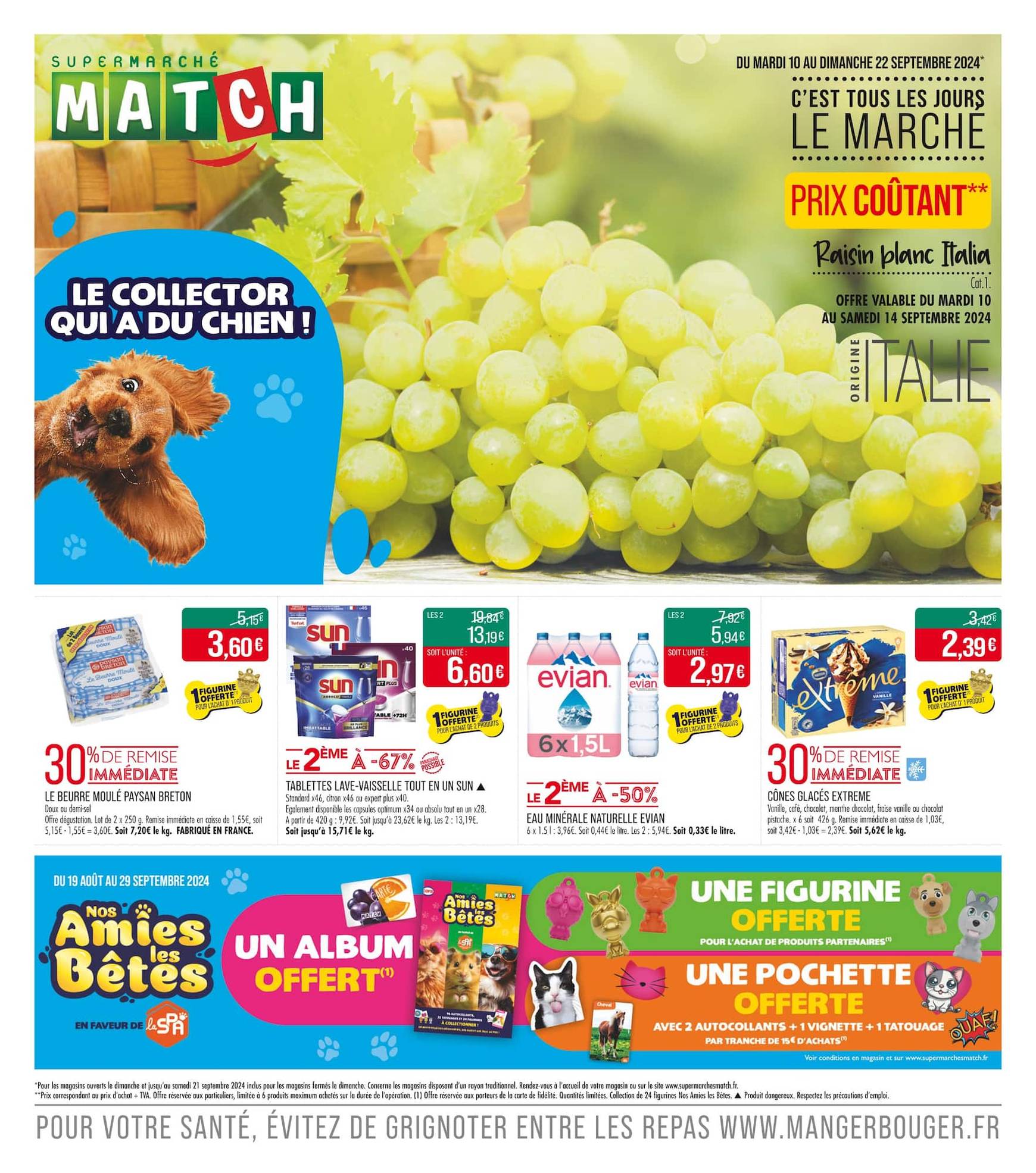 Catalogue Match - C'est tous les jours le marché valable dès 10.09. - 22.09.