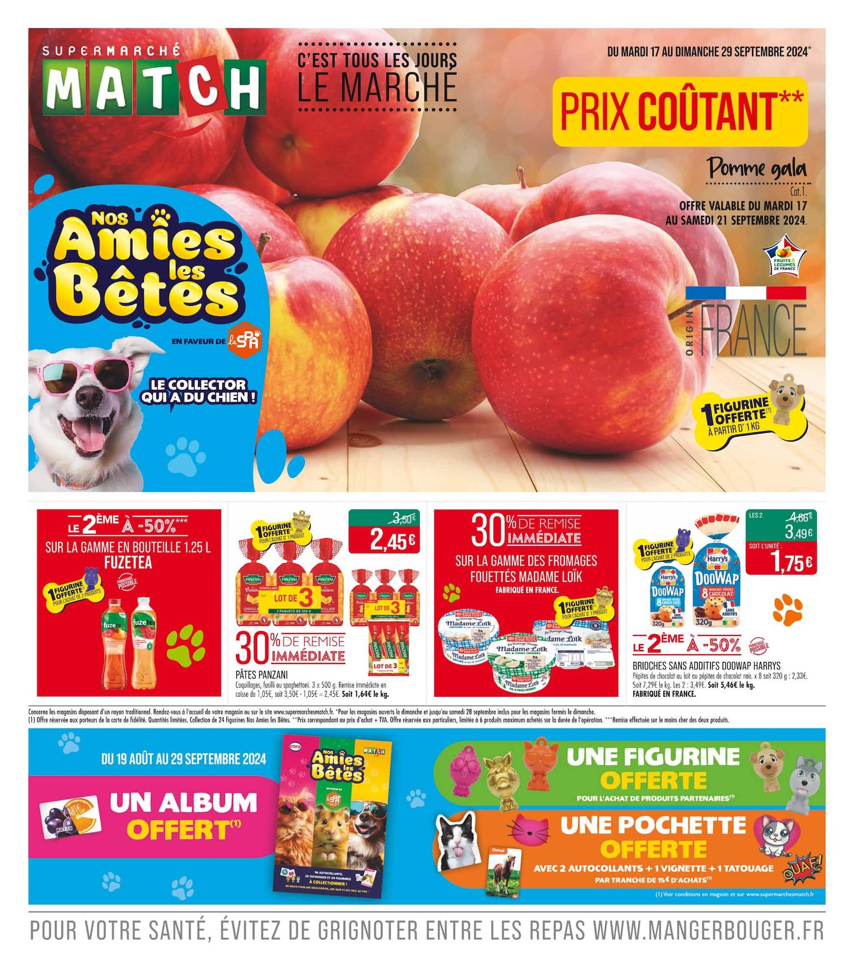 Catalogue Match - C'est tous les jours le marché valable dès 17.09. - 29.09.