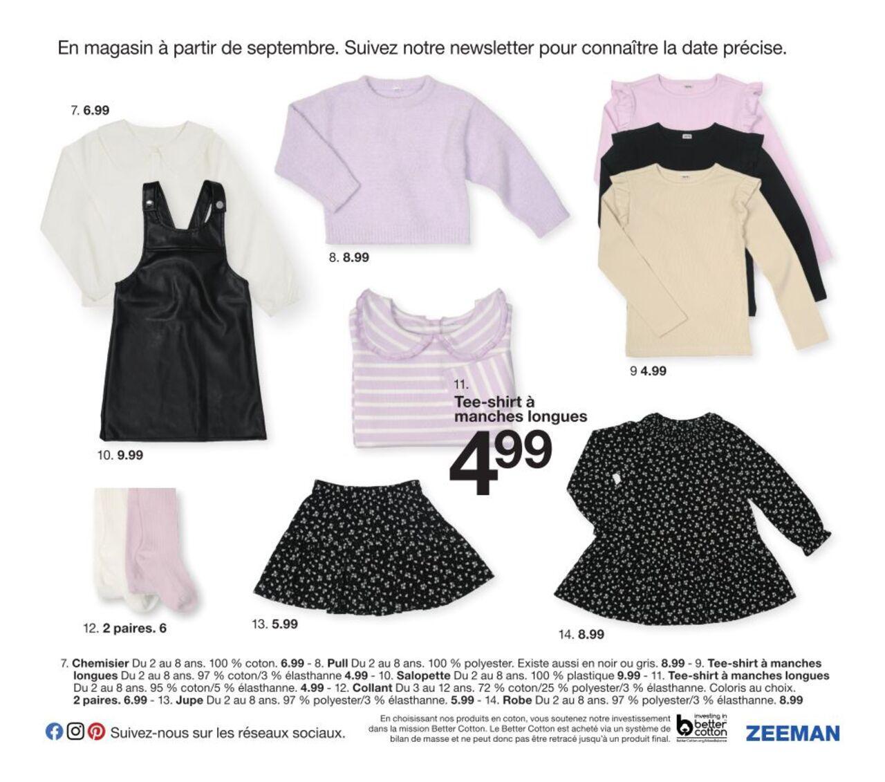 Zeeman Catalogue Bébé à partir du 01/08/2024 35