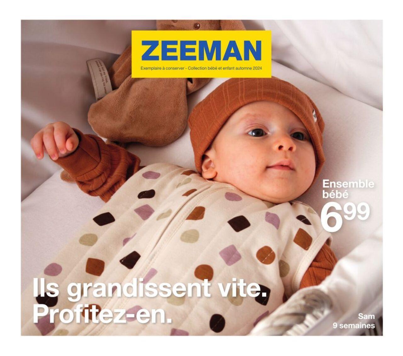 Zeeman Catalogue Bébé à partir du 01/08/2024