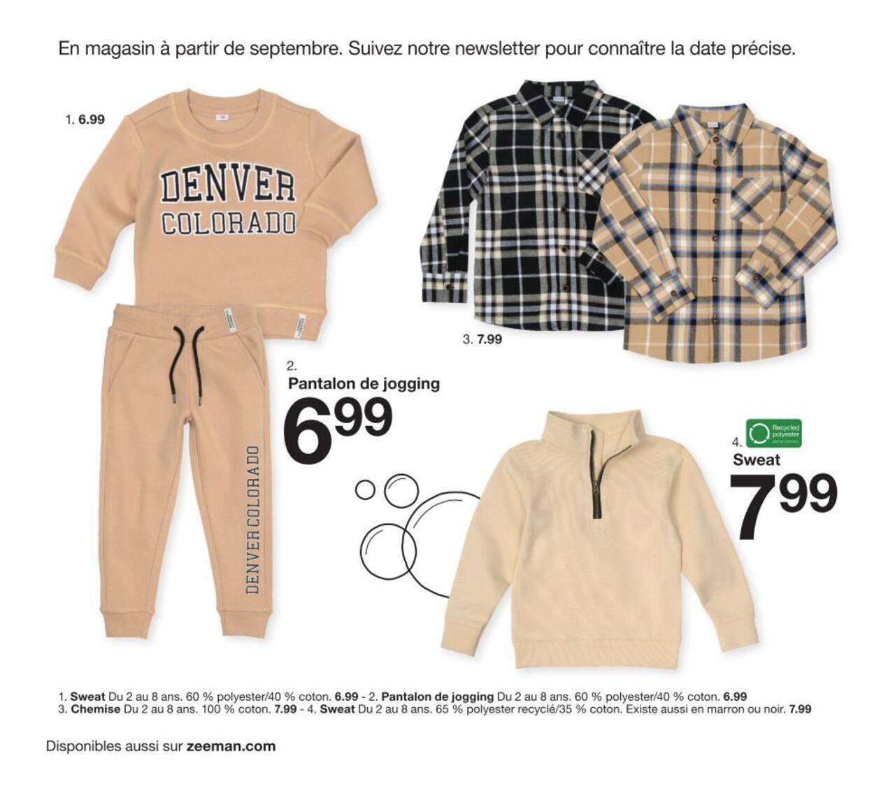 Zeeman Catalogue Bébé à partir du 01/08/2024 36