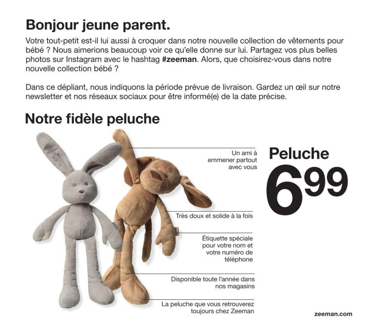 Zeeman Catalogue Bébé à partir du 01/08/2024 2