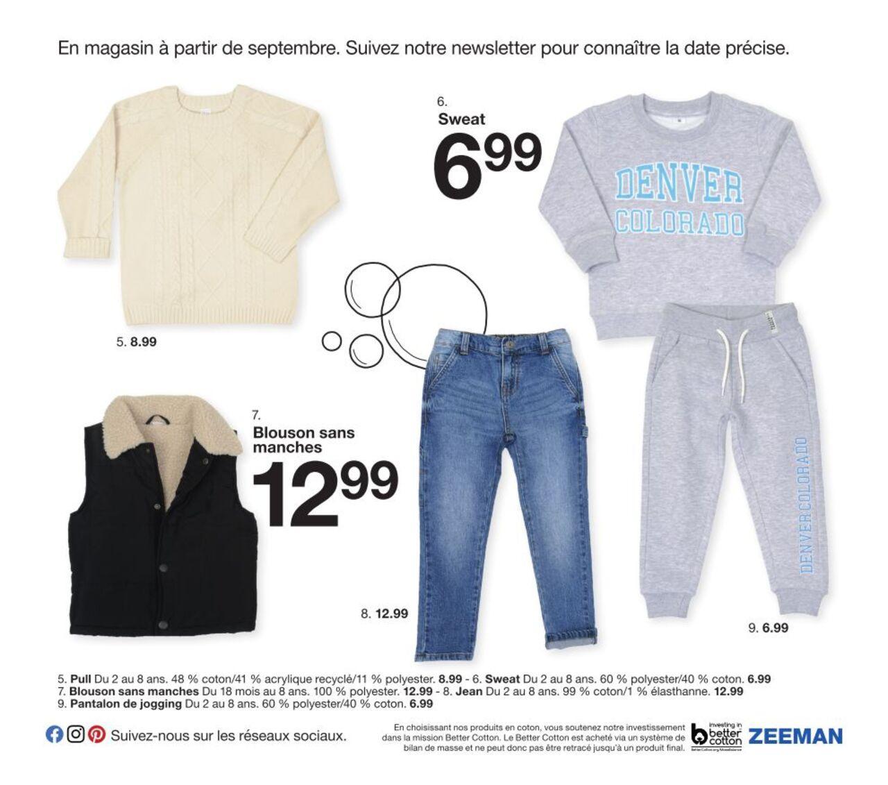 Zeeman Catalogue Bébé à partir du 01/08/2024 37