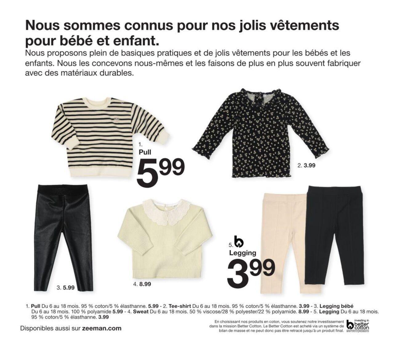 Zeeman Catalogue Bébé à partir du 01/08/2024 28