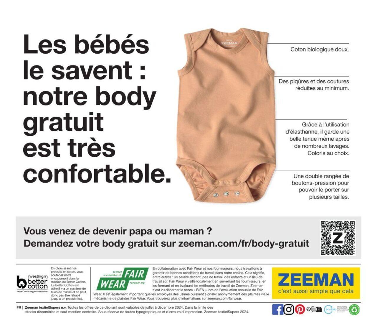 Zeeman Catalogue Bébé à partir du 01/08/2024 40