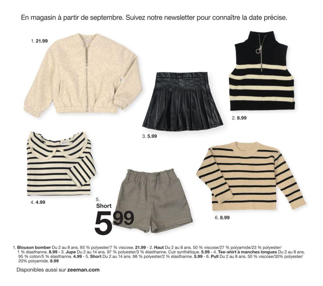 Zeeman Catalogue Bébé à partir du 01/08/2024 34