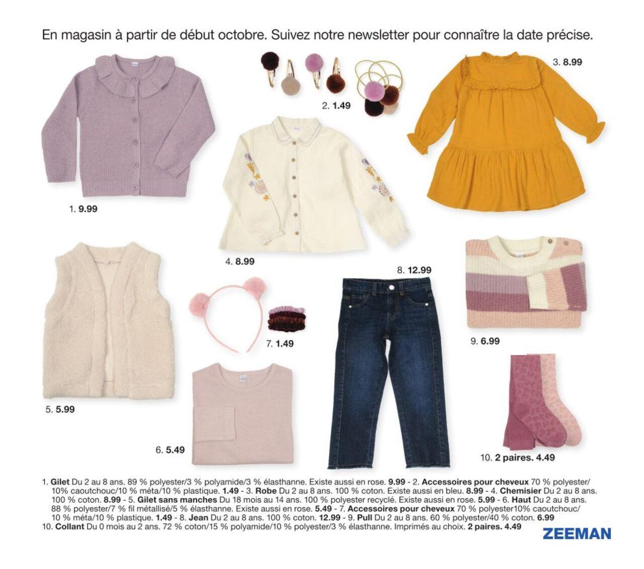 Zeeman Catalogue Bébé à partir du 01/08/2024 39