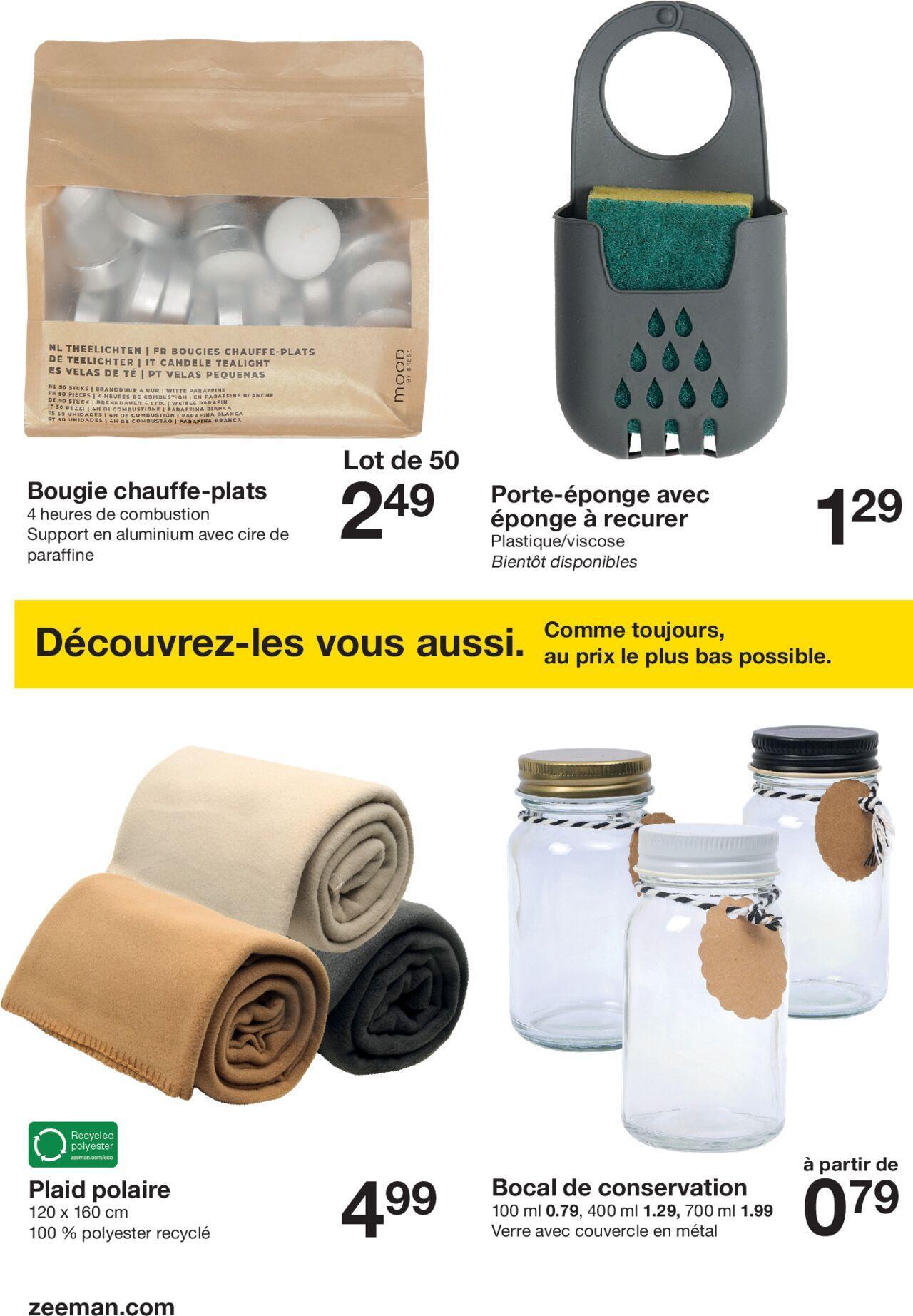 Zeeman catalogue Automne à partir du 28/09/2024 - 11/10/2024 18