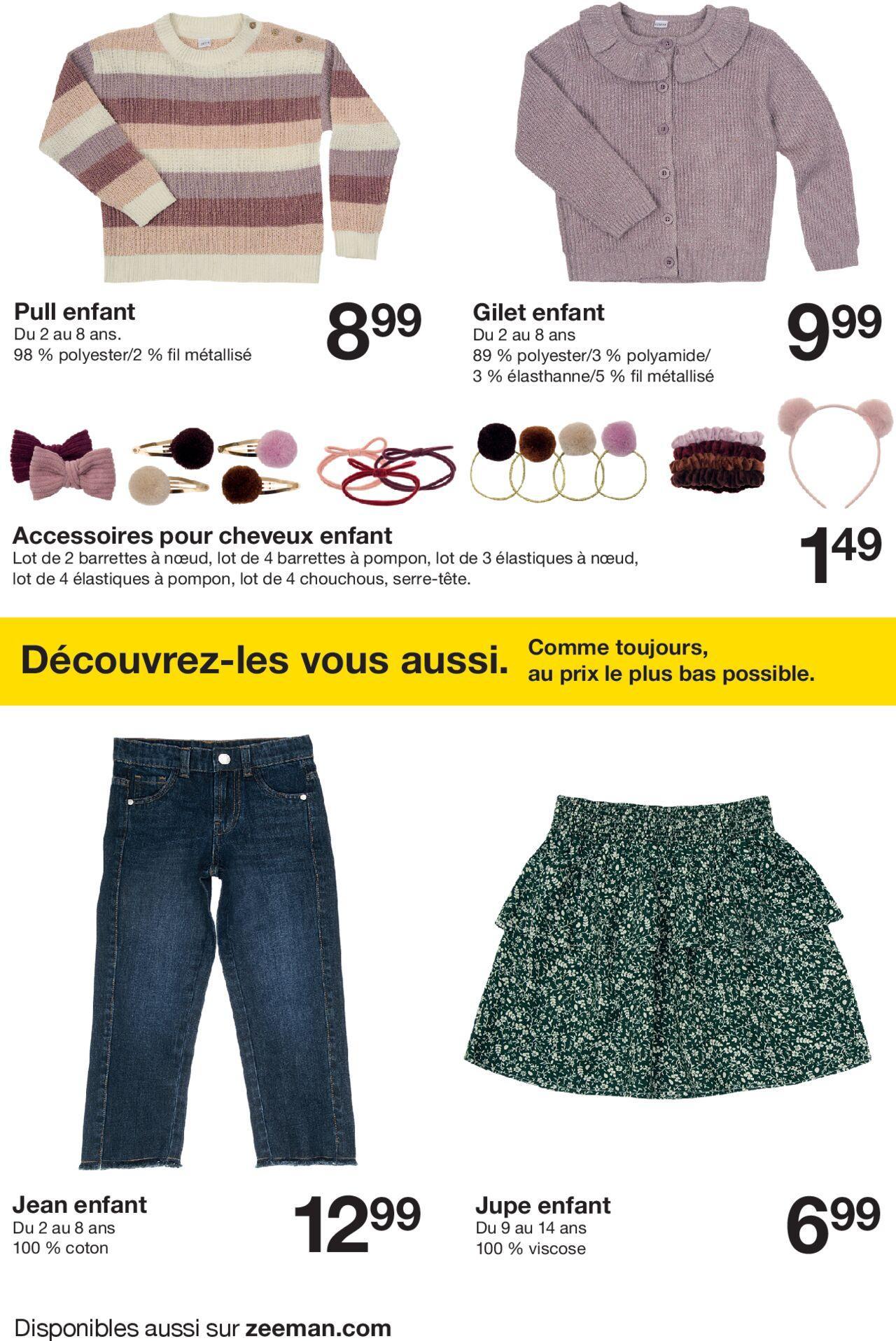 Zeeman catalogue Automne à partir du 28/09/2024 - 11/10/2024 4