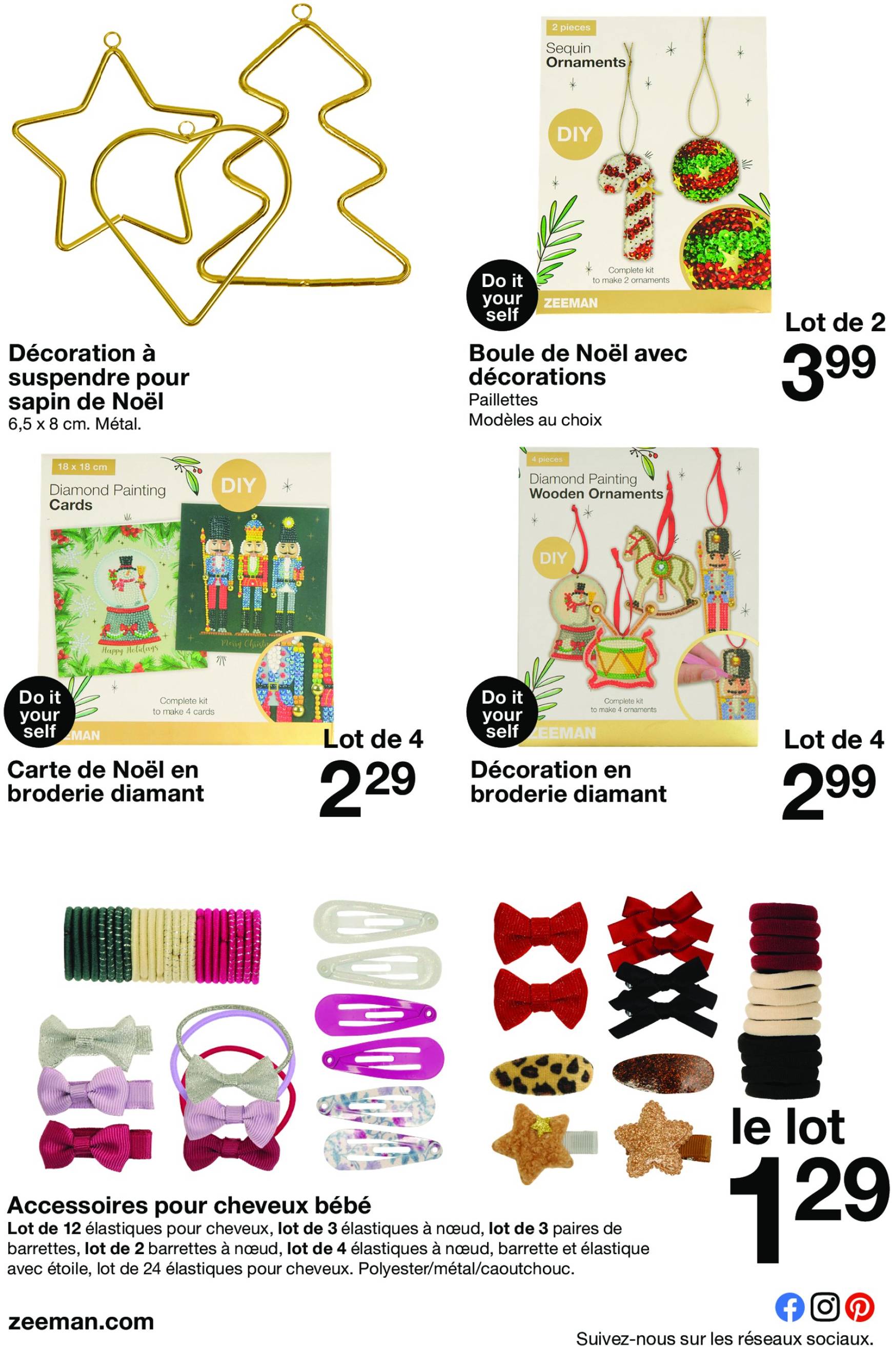 Catalogue Zeeman - Préparation pour Noël valable dès 09.11. - 15.11. 8