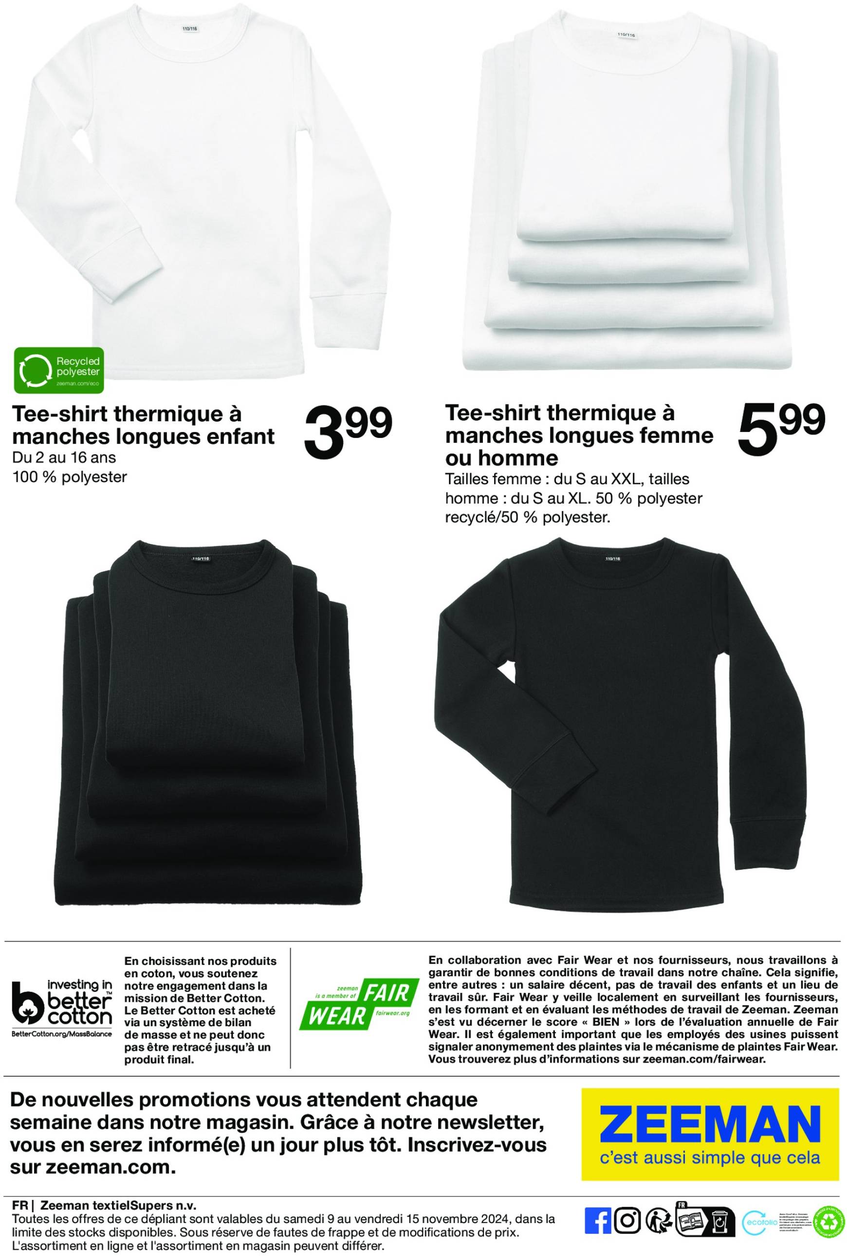 Catalogue Zeeman - Préparation pour Noël valable dès 09.11. - 15.11. 15