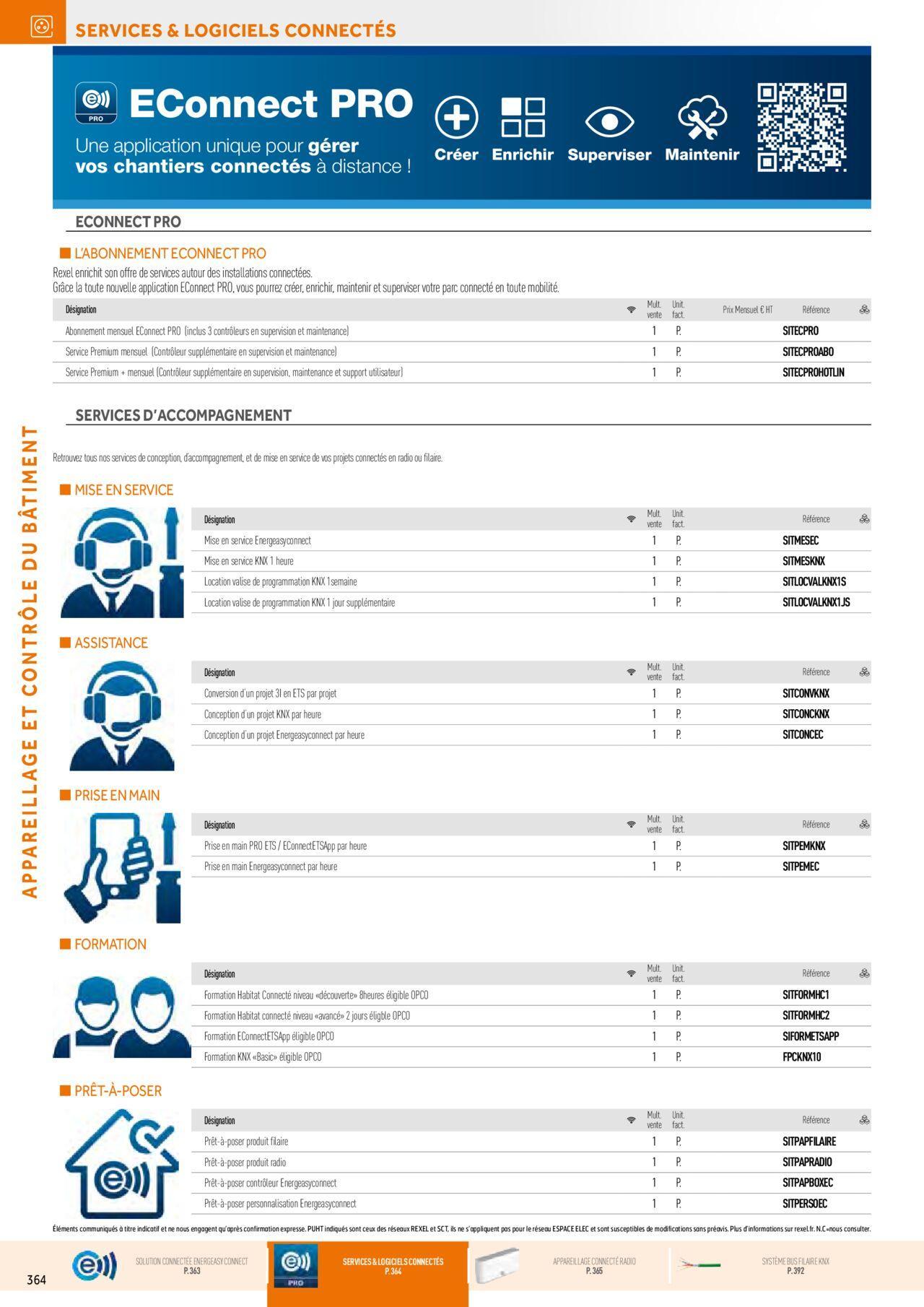 Rexel Appareillage et Contrôle du Bâtiment à partir du 01/12/2023 - 31/12/2024 4