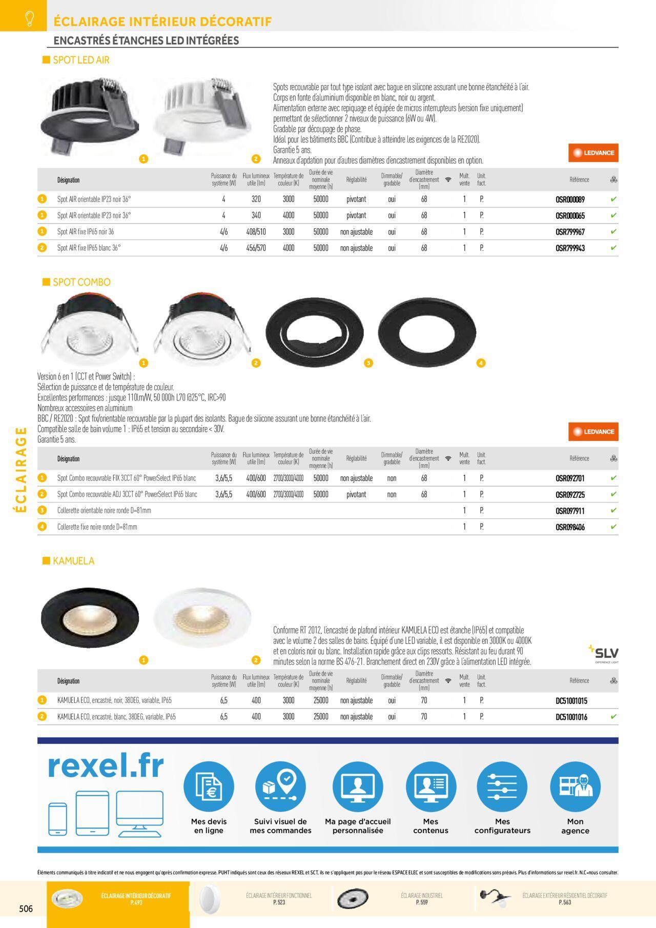 Rexel Éclairage à partir du 01/12/2023 - 31/12/2024 16