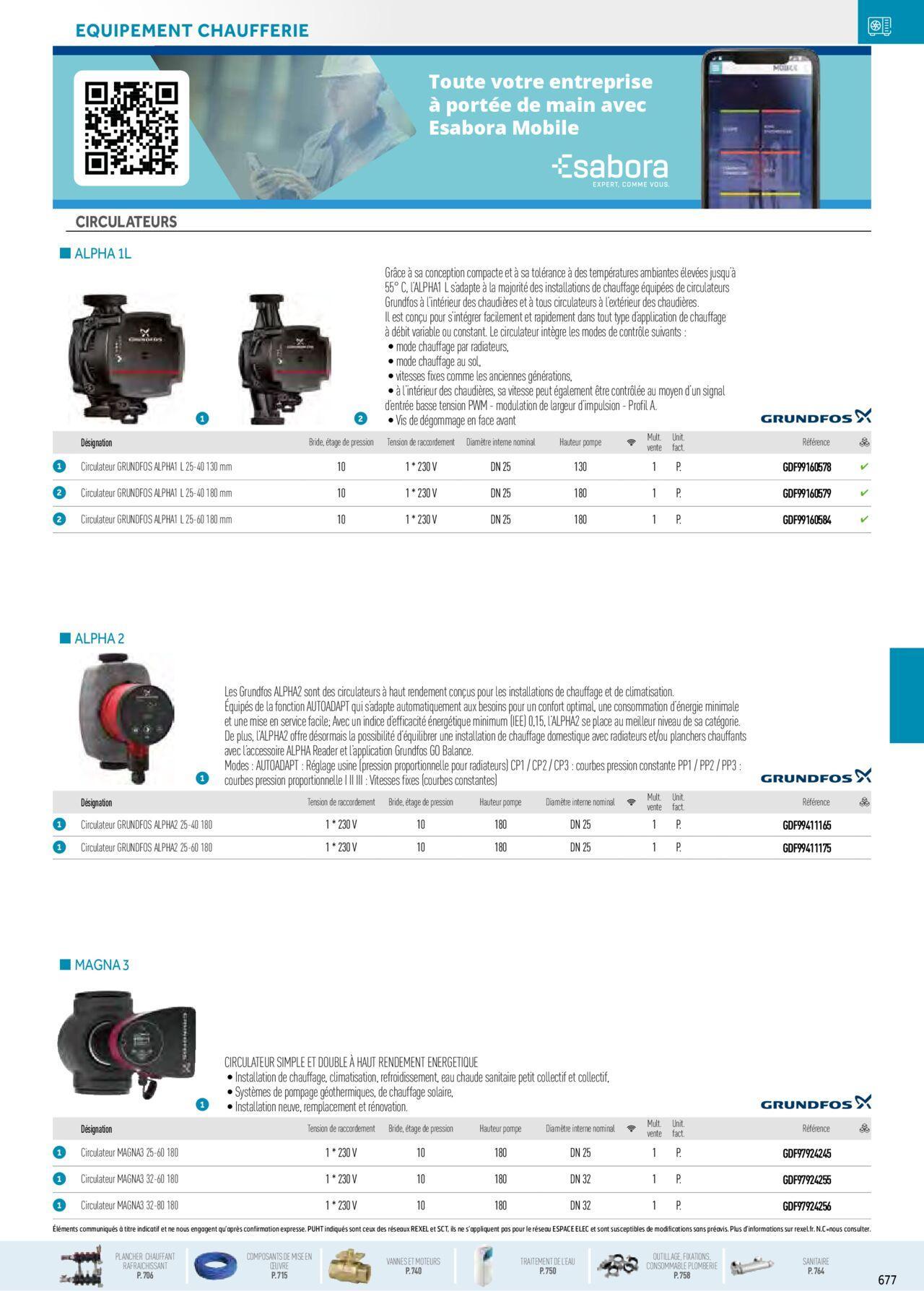 Rexel Chauffage Hydraulique, Plomberie et Sanitaire à partir du 01/12/2023 - 31/12/2024 43