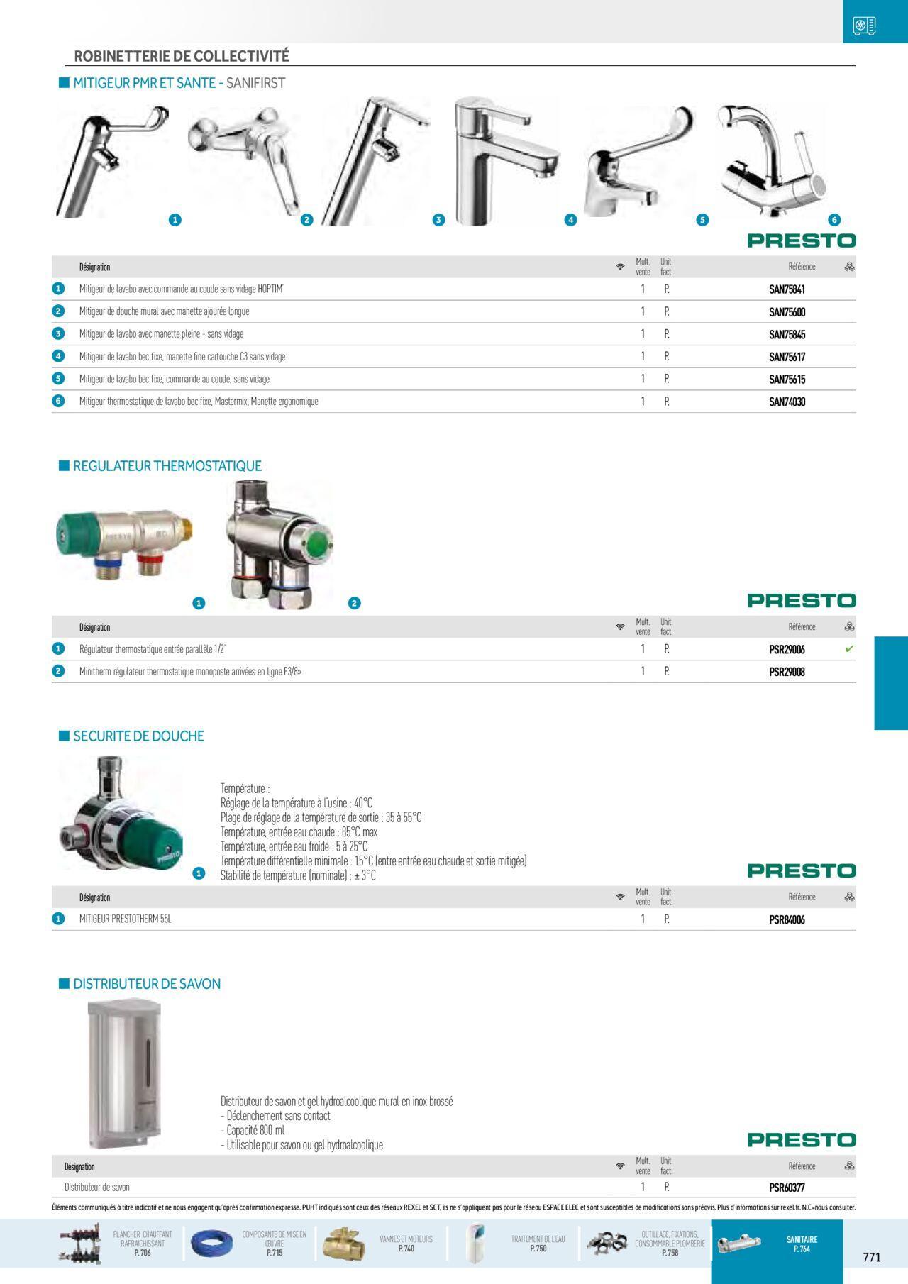 Rexel Chauffage Hydraulique, Plomberie et Sanitaire à partir du 01/12/2023 - 31/12/2024 137