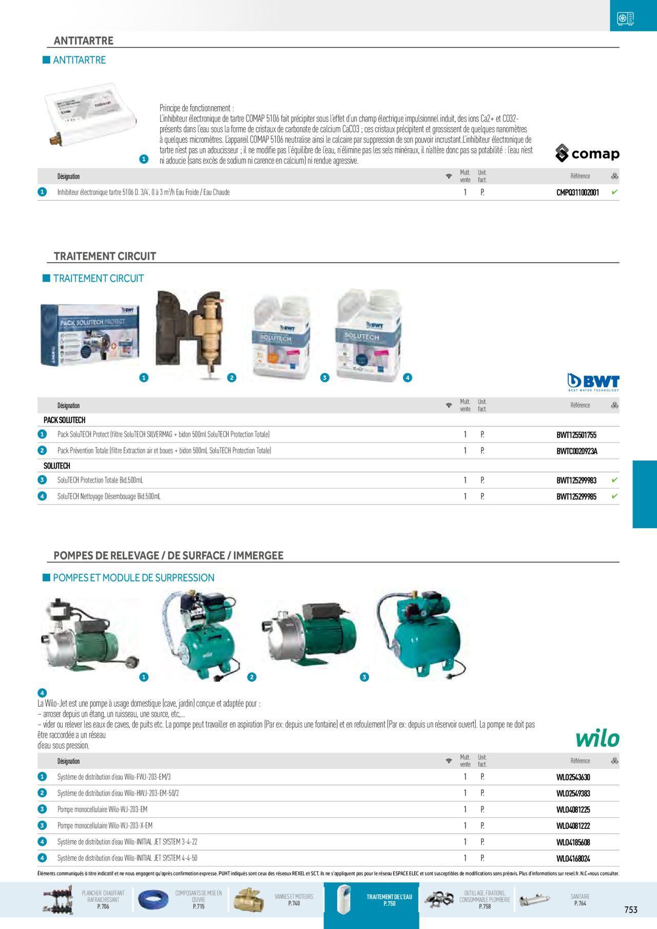 Rexel Chauffage Hydraulique, Plomberie et Sanitaire à partir du 01/12/2023 - 31/12/2024 119