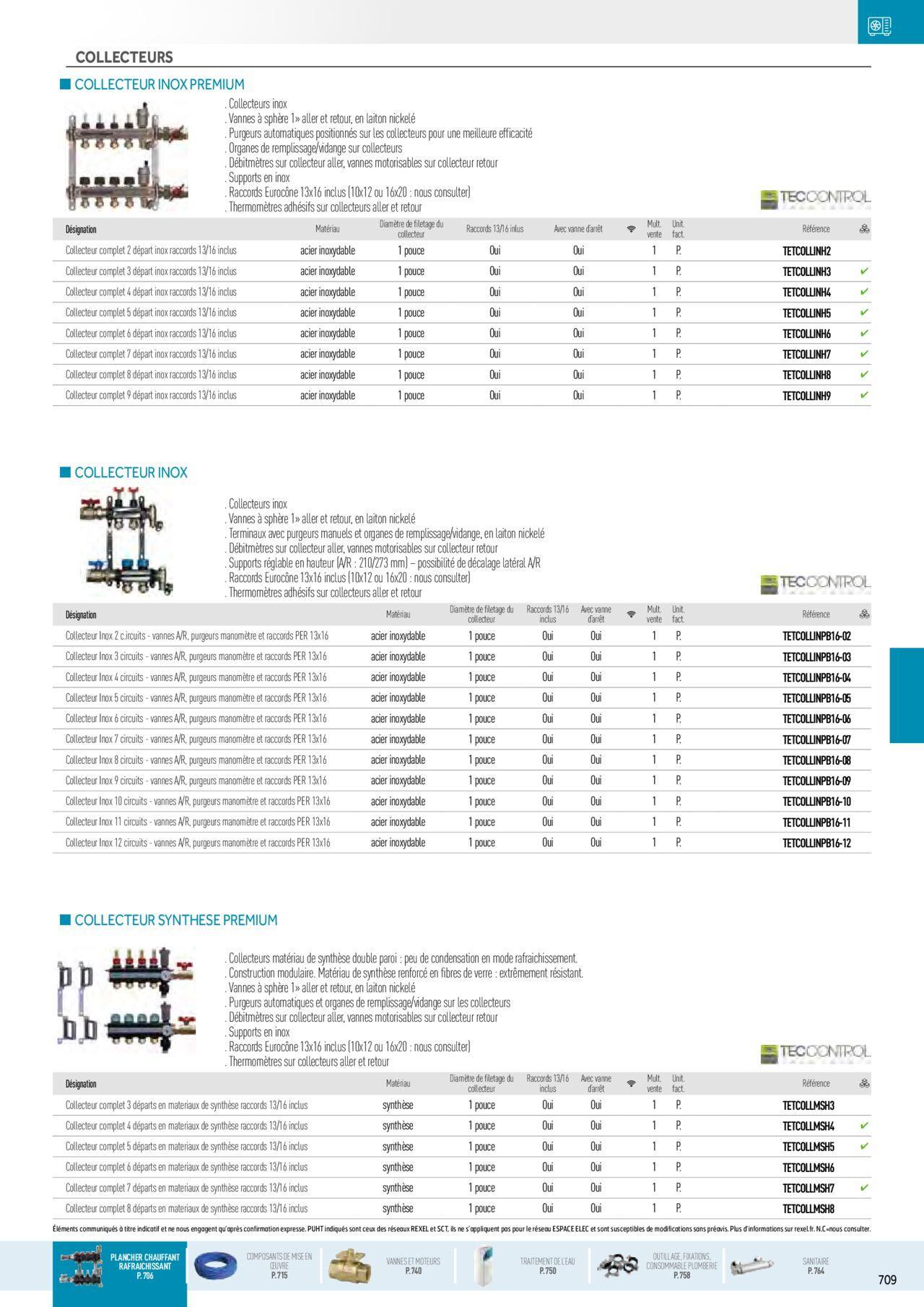 Rexel Chauffage Hydraulique, Plomberie et Sanitaire à partir du 01/12/2023 - 31/12/2024 75