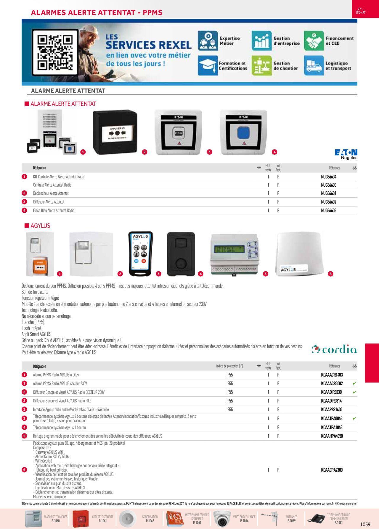 Rexel Sécurité, Communication à partir du 01/12/2023 - 31/12/2024 103