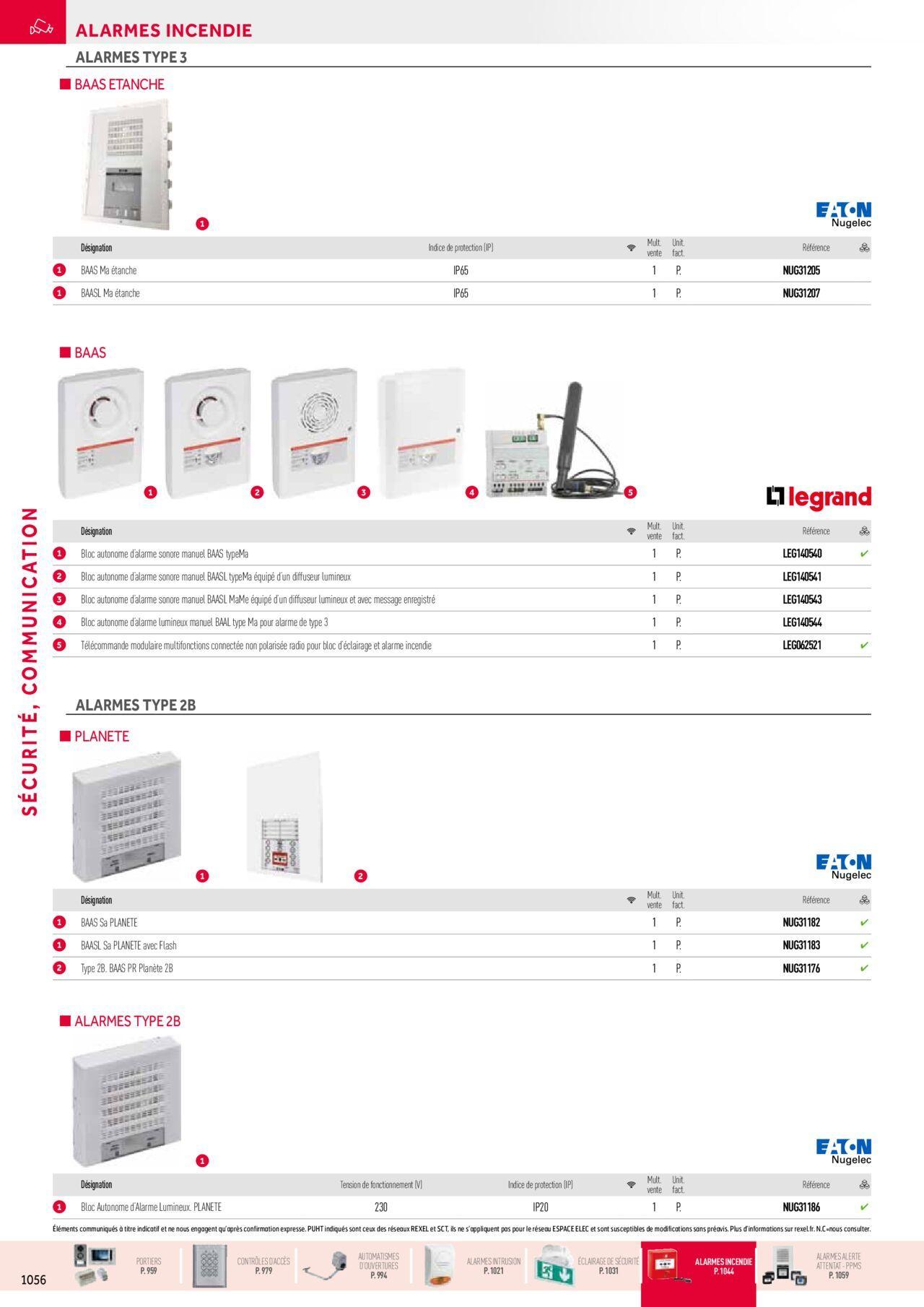 Rexel Sécurité, Communication à partir du 01/12/2023 - 31/12/2024 100