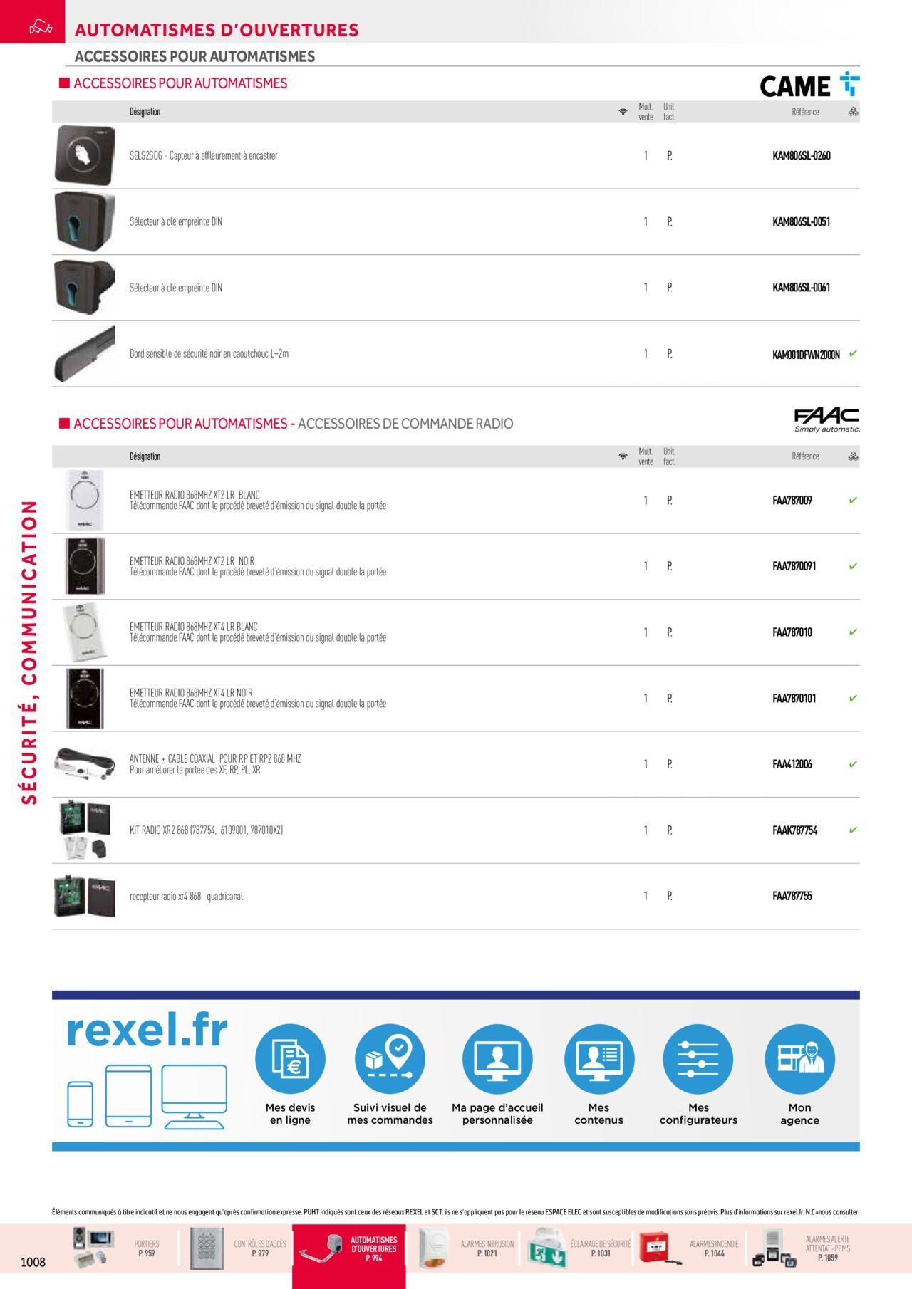 Rexel Sécurité, Communication à partir du 01/12/2023 - 31/12/2024 52