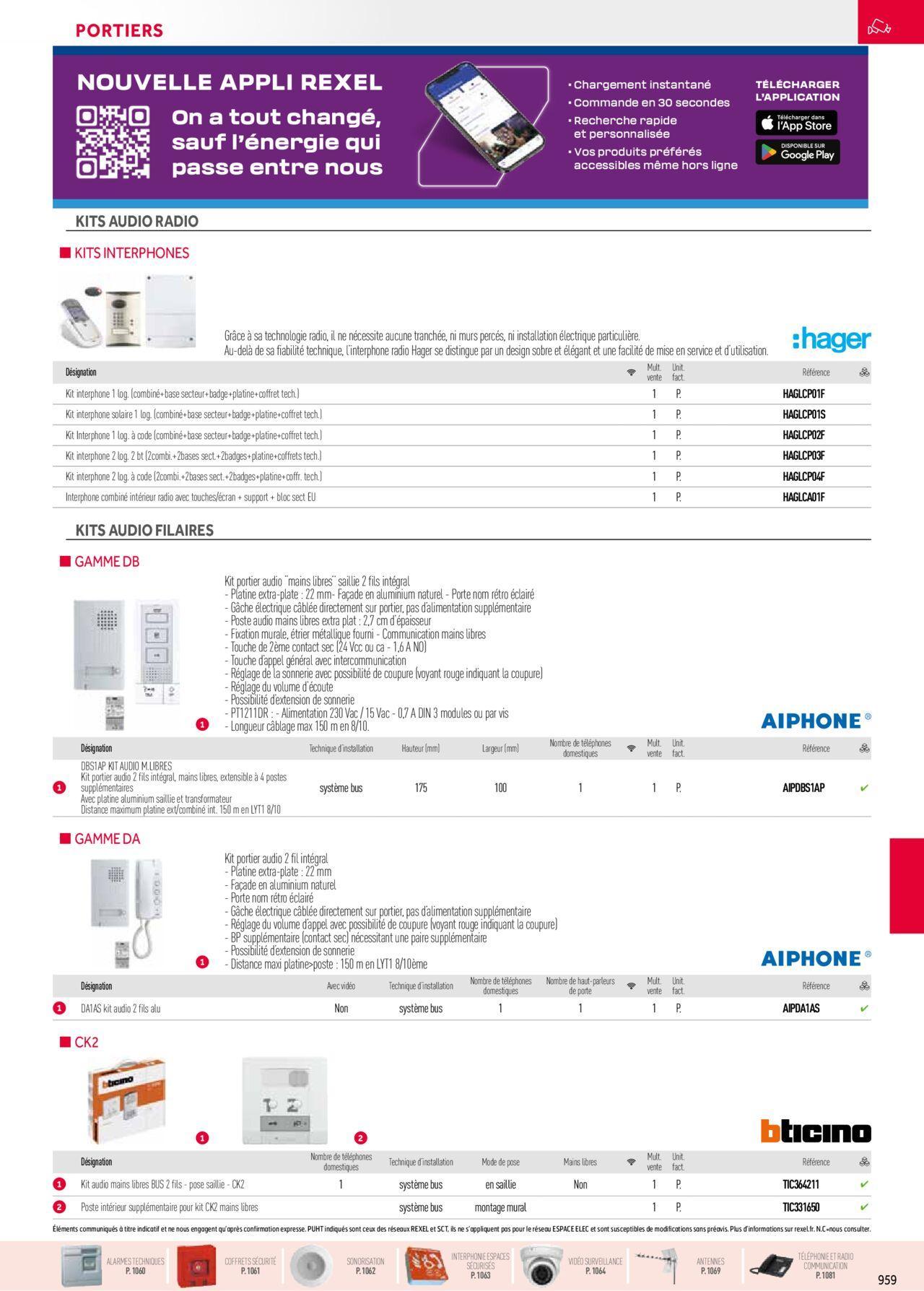 Rexel Sécurité, Communication à partir du 01/12/2023 - 31/12/2024 3